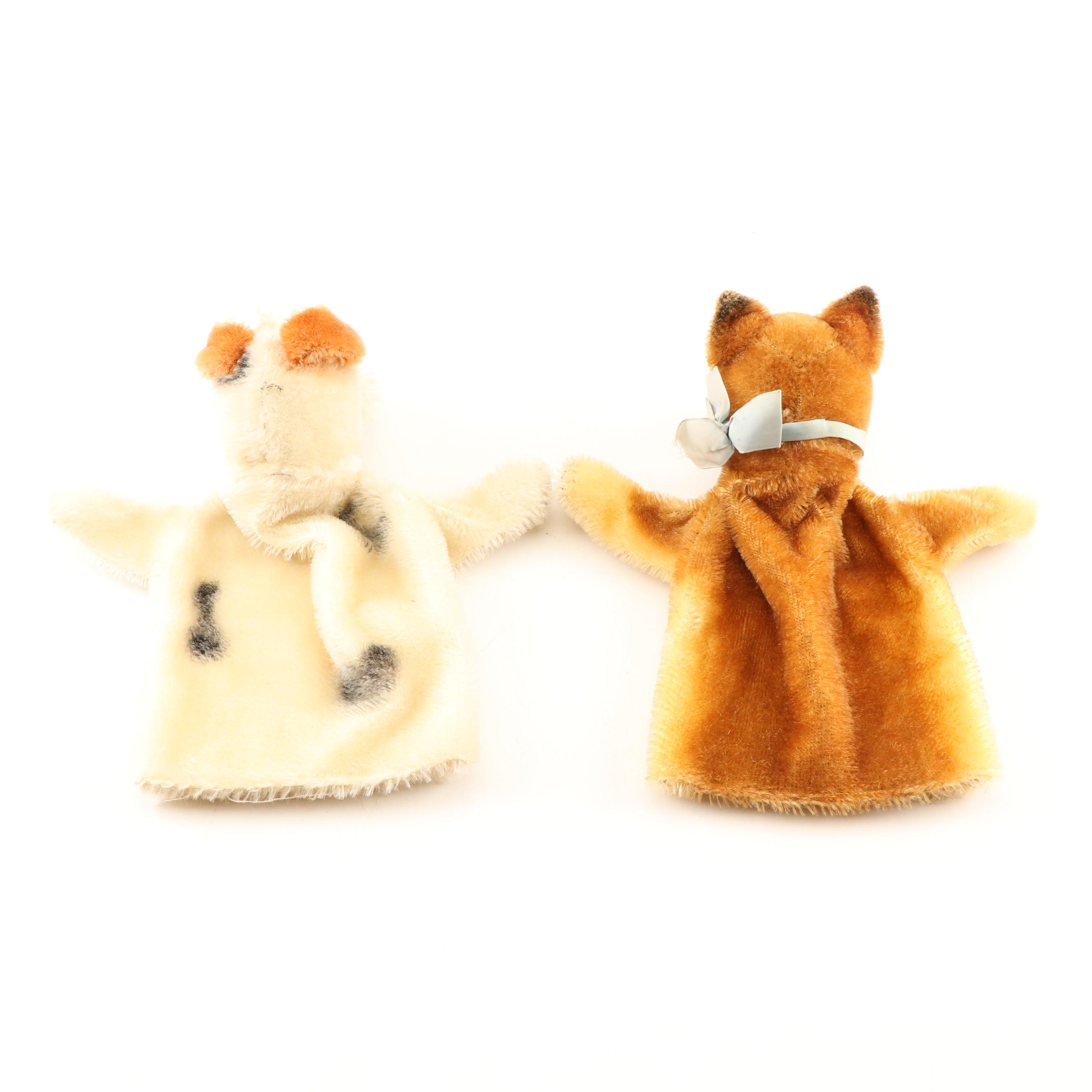 Steiff Hand Puppet Grouping EBTH