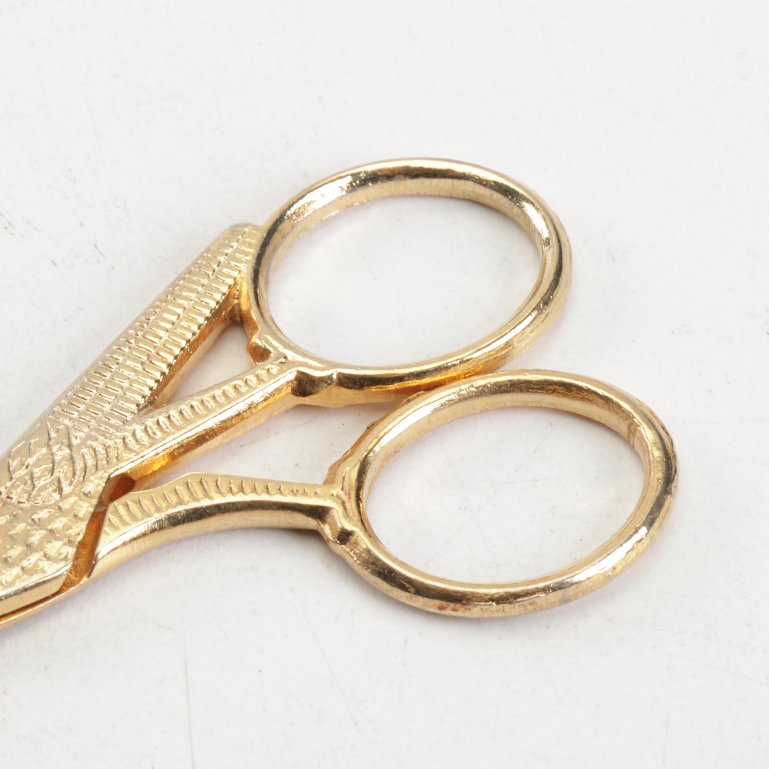 Two Stork Shaped Sewing Scissors EBTH