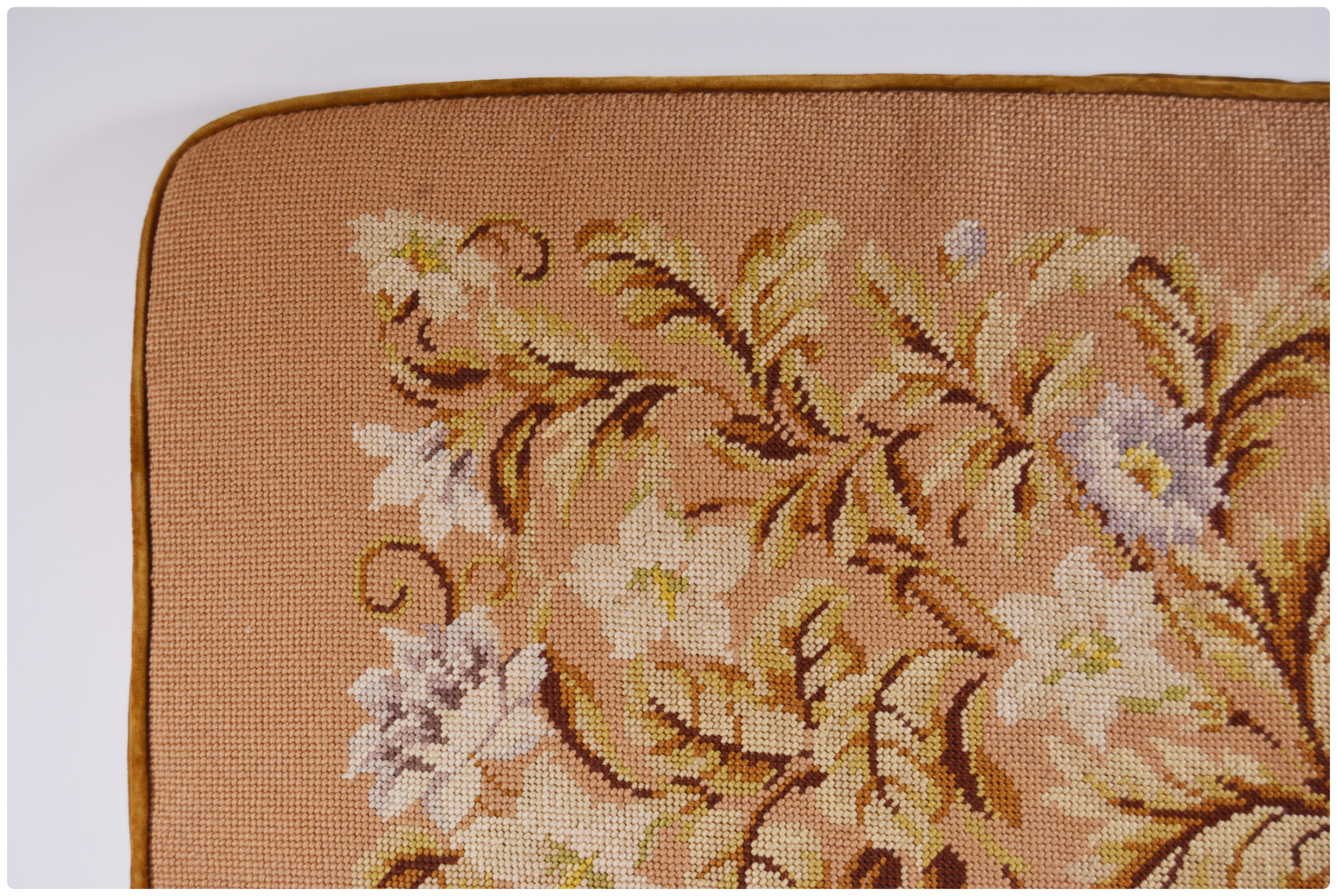 Needlepoint Bench Cushion EBTH