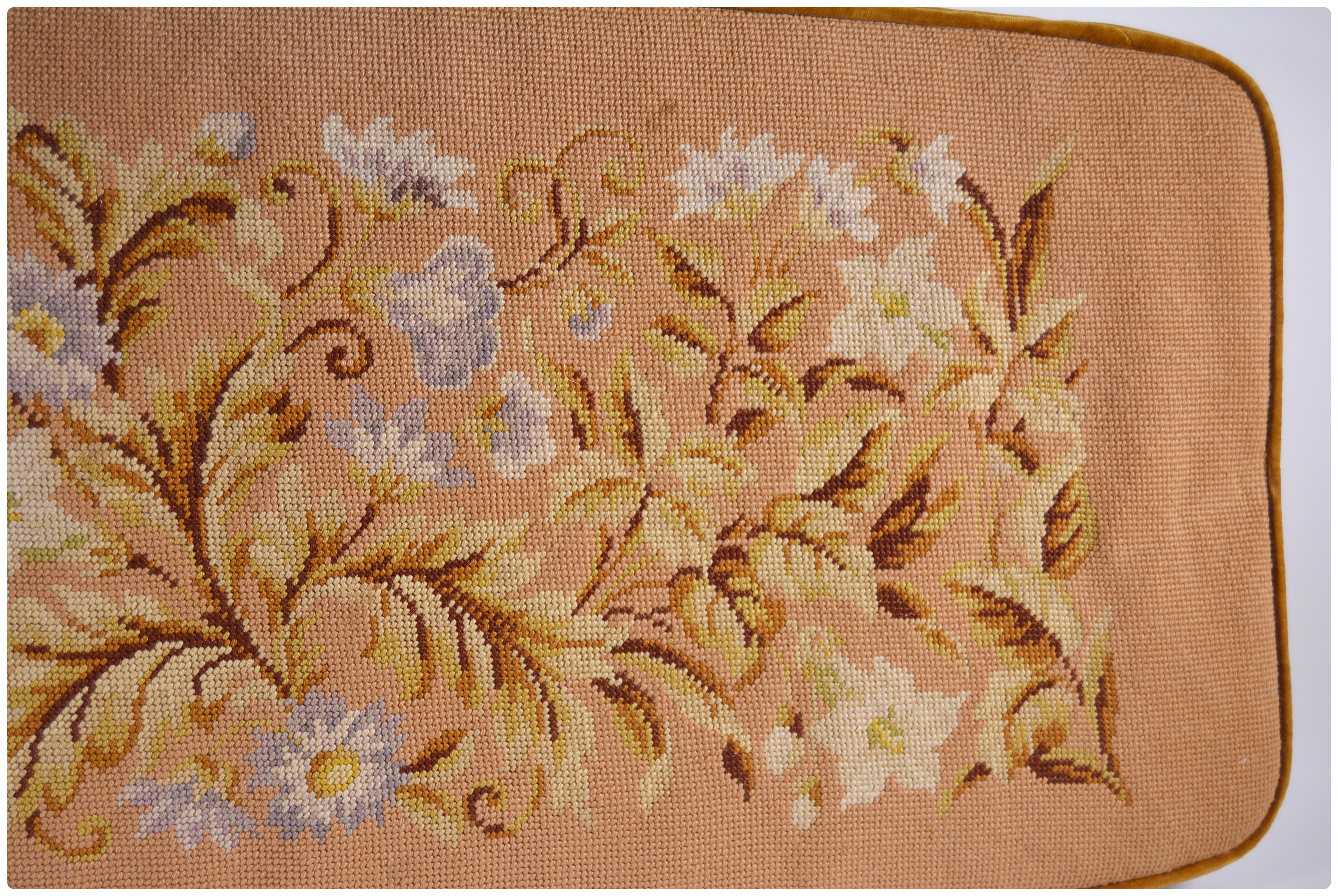 Needlepoint Bench Cushion EBTH