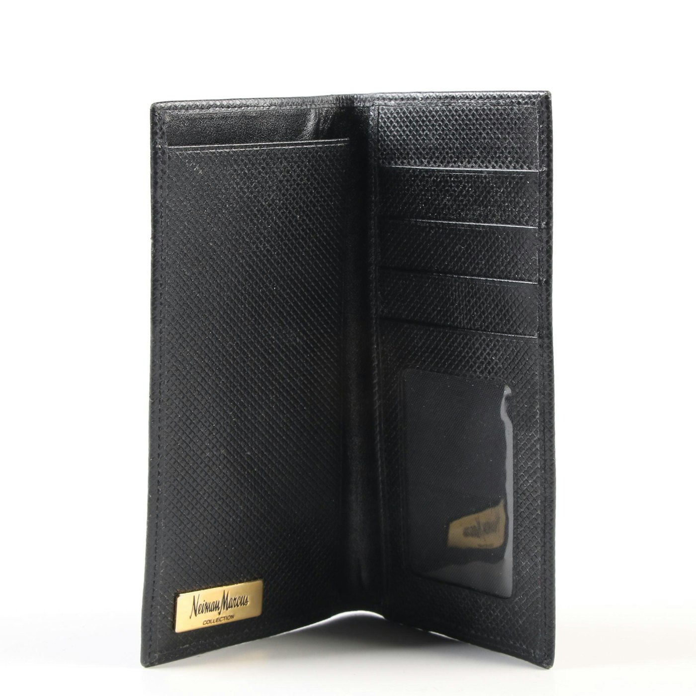 Gucci Card Case with Neiman Marcus Collection Bifold in Black Leather | EBTH