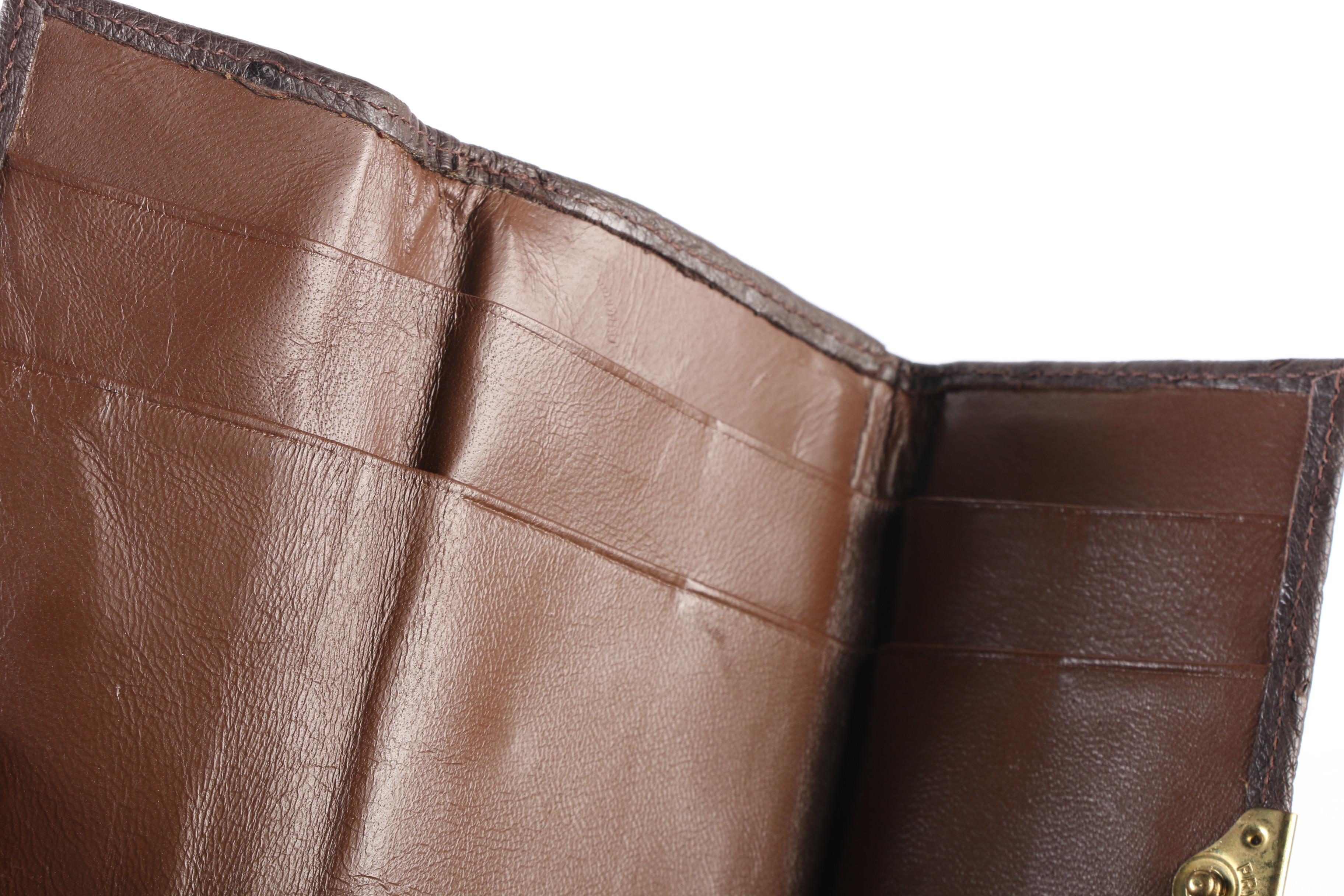 Ostrich Leather Passport Holders and Wallet with Echt Prym Hardware