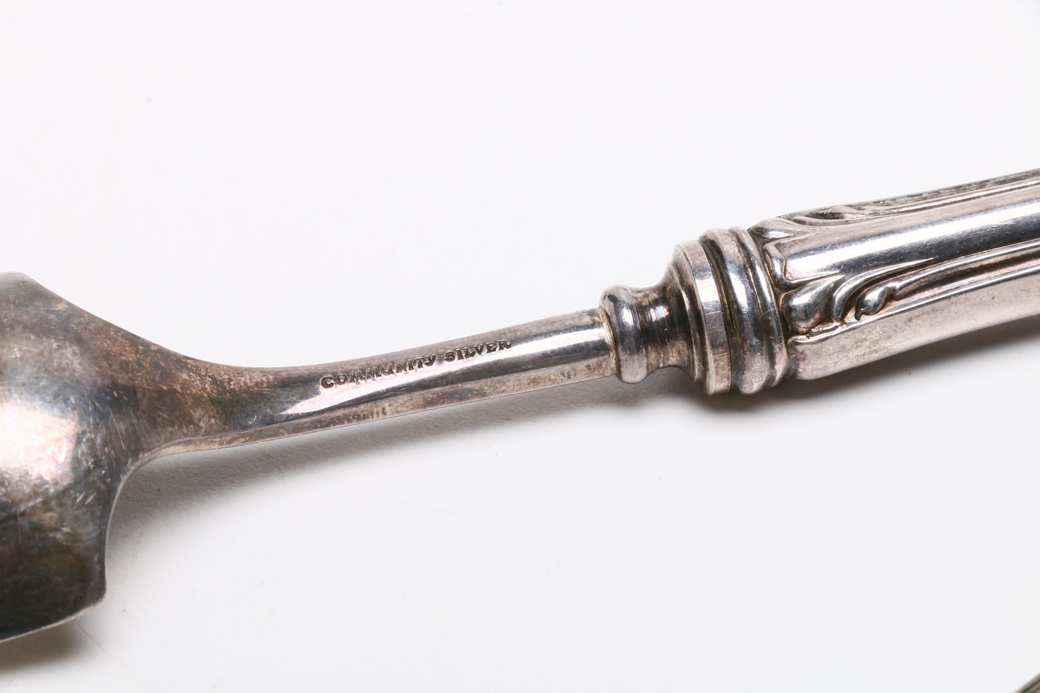 Reed & Barton and James Deakin & Sons Silver Plate Serving Utensils EBTH