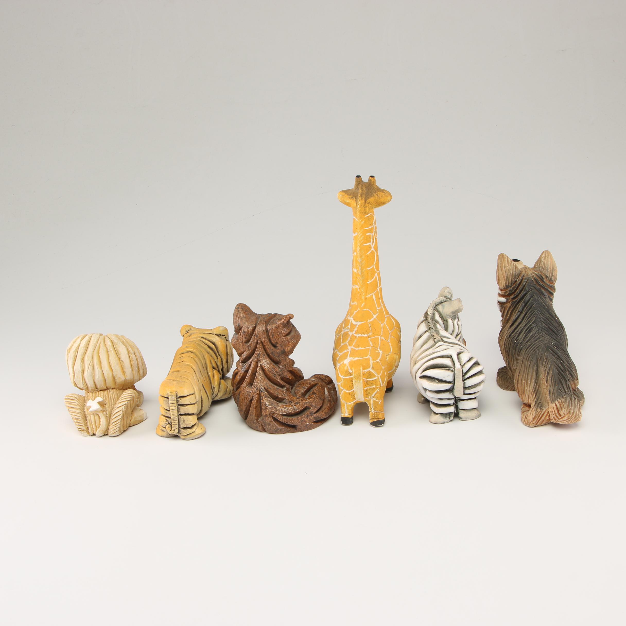 Embellished Resin Animal Figurines EBTH
