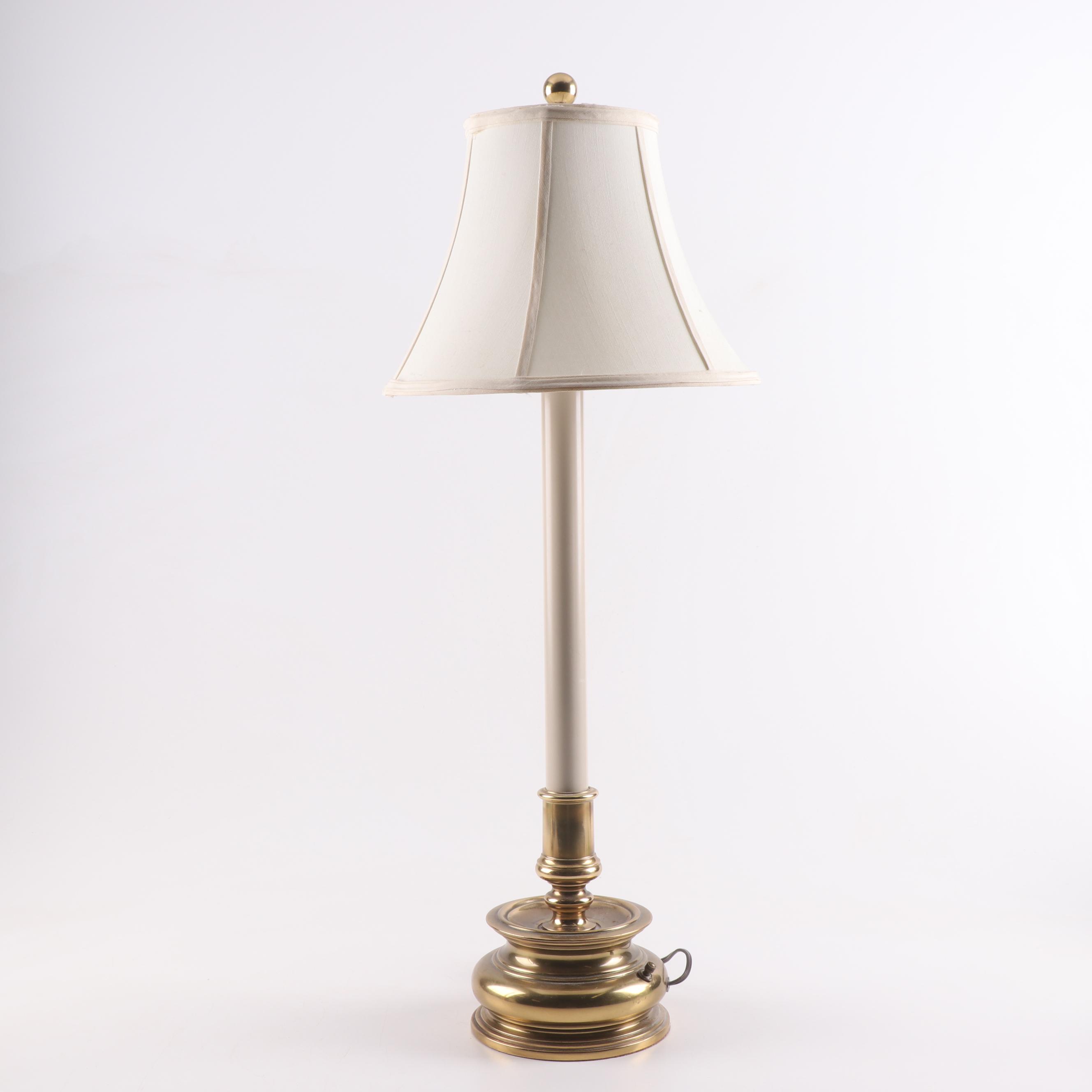 Stiffel Brass Candlestick Buffet Lamps EBTH