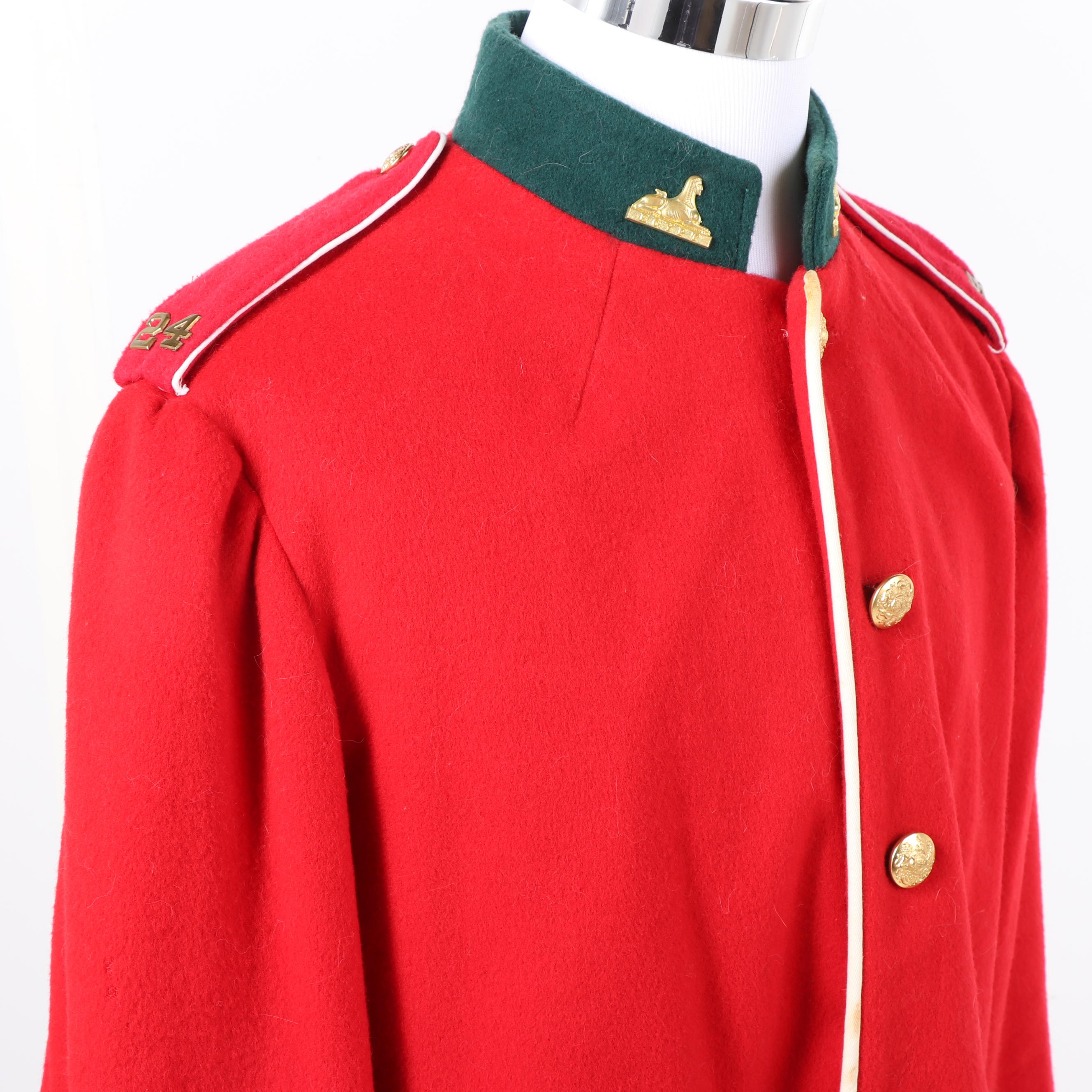 Reproduction AngloZulu War British 24th Regiment of Foot Uniforms EBTH