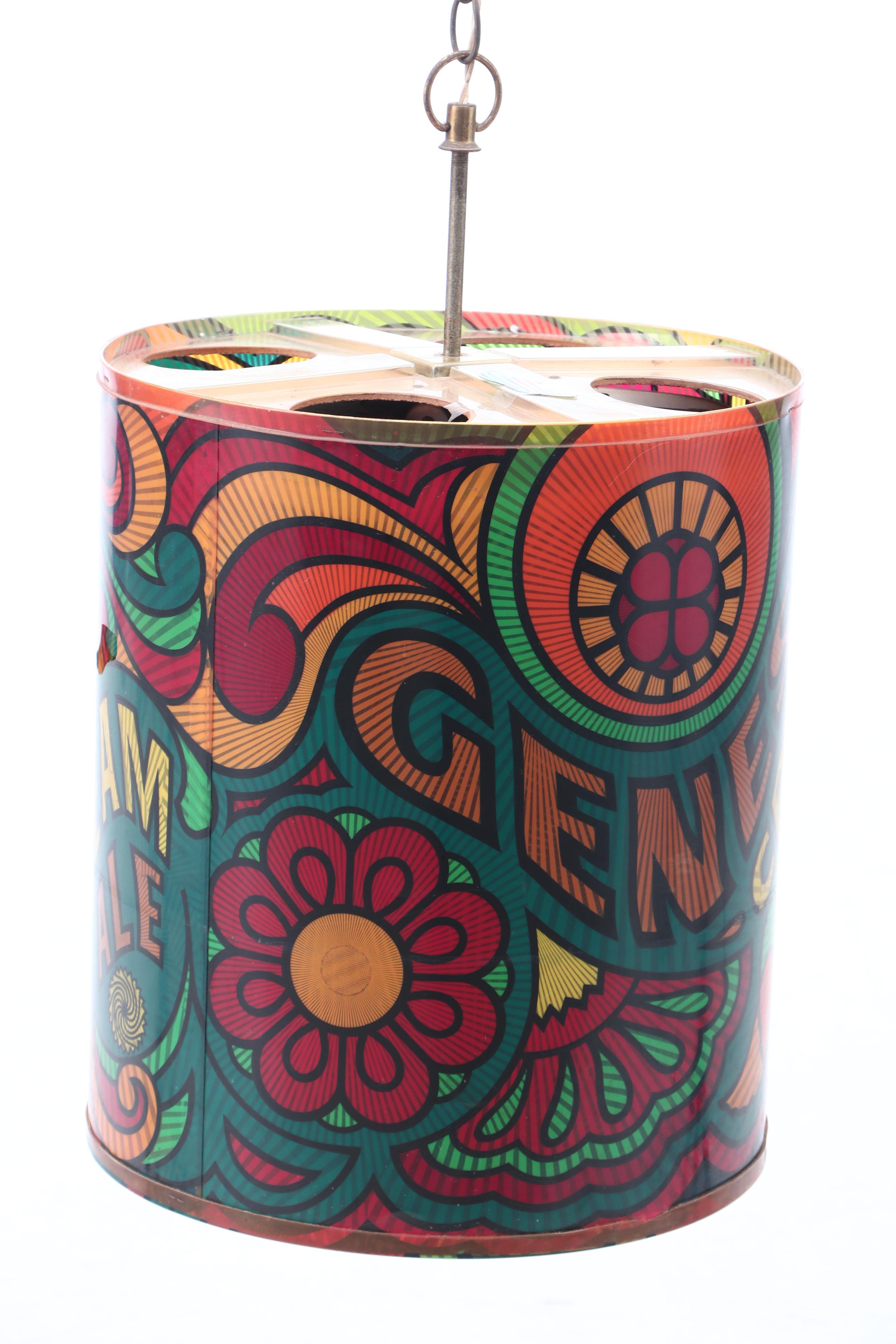 Genesee Cream Ale Hanging Rotating Advertising Light, Circa 1970s EBTH