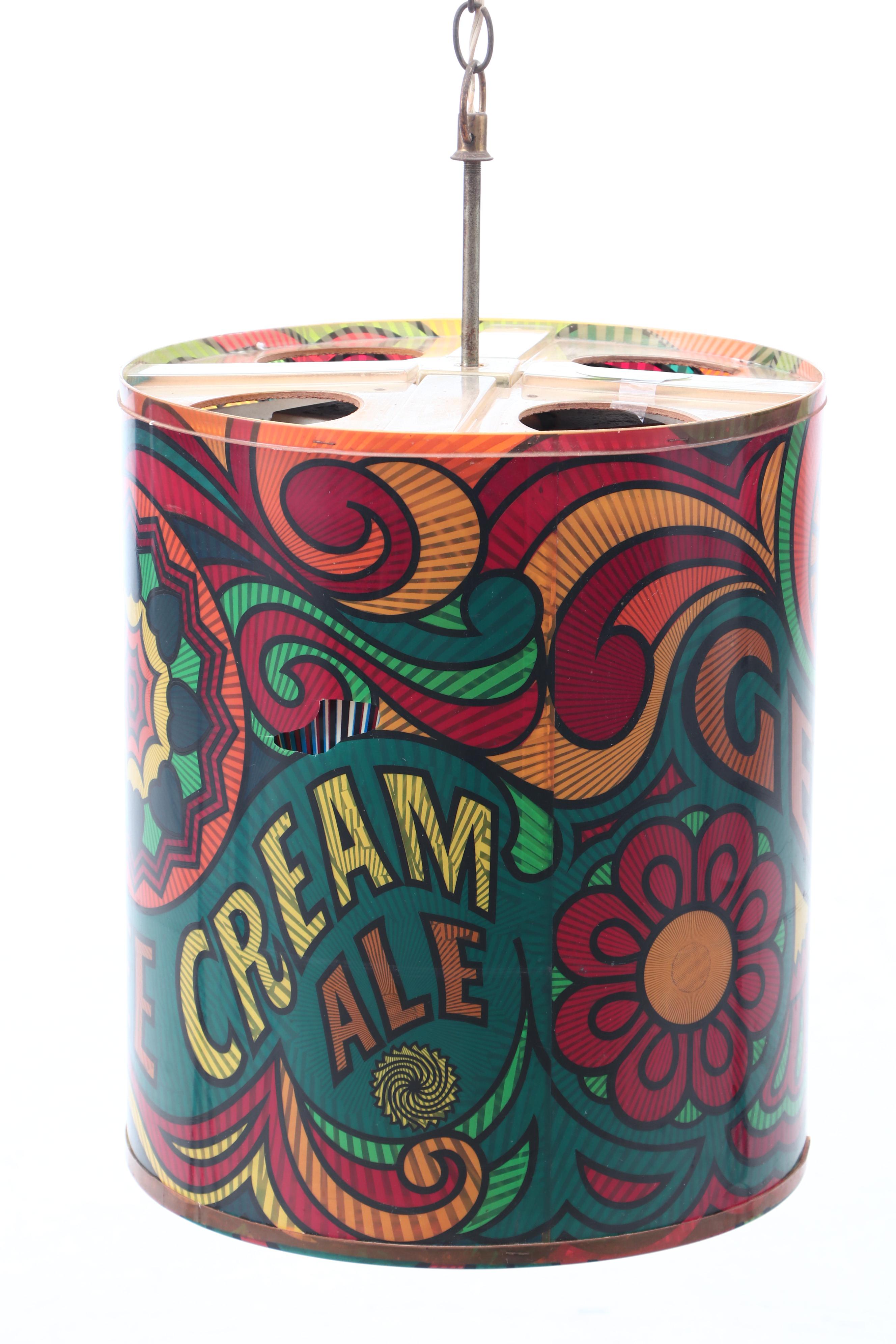 Genesee Cream Ale Hanging Rotating Advertising Light, Circa 1970s EBTH