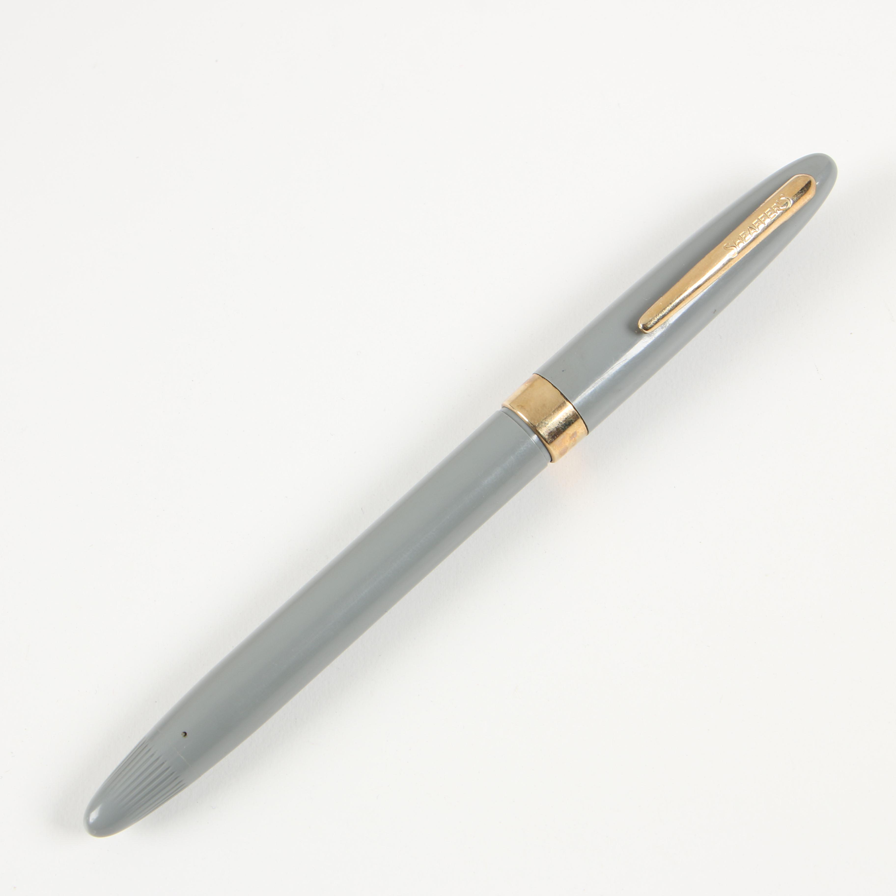 Sheaffer Snorkel Fountain Pen with 14K Gold Nib and Waterman Ideal
