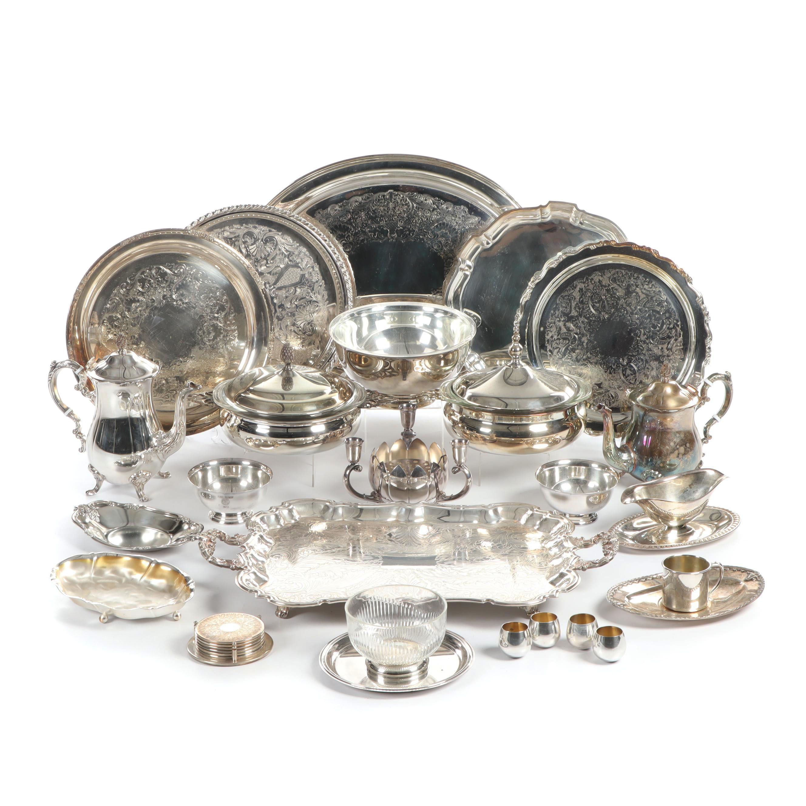Silver Plate Serving Pieces EBTH