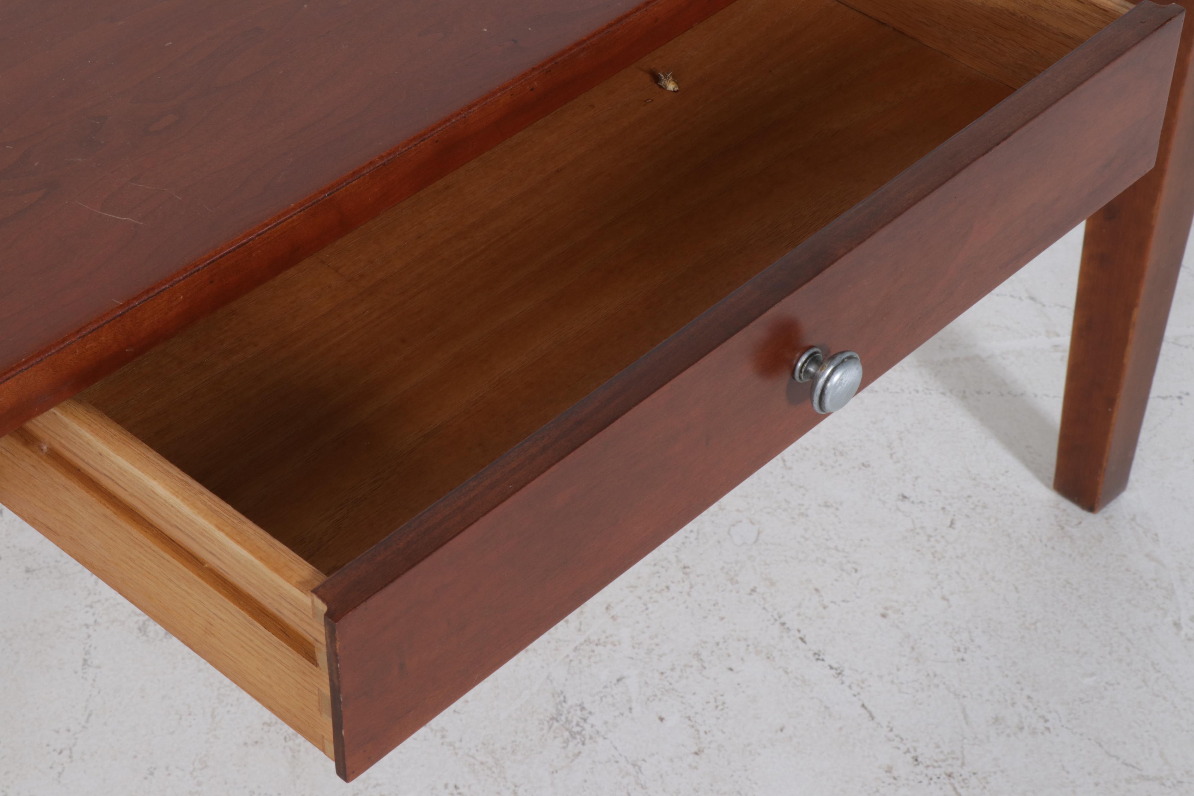 Hickory Chair Wood Dining Table with Arhaus Wood and Fabric Chairs EBTH