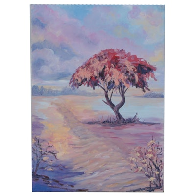 Galitsino Oil Painting of Landscape Galitsino Oil Painting of Landscape