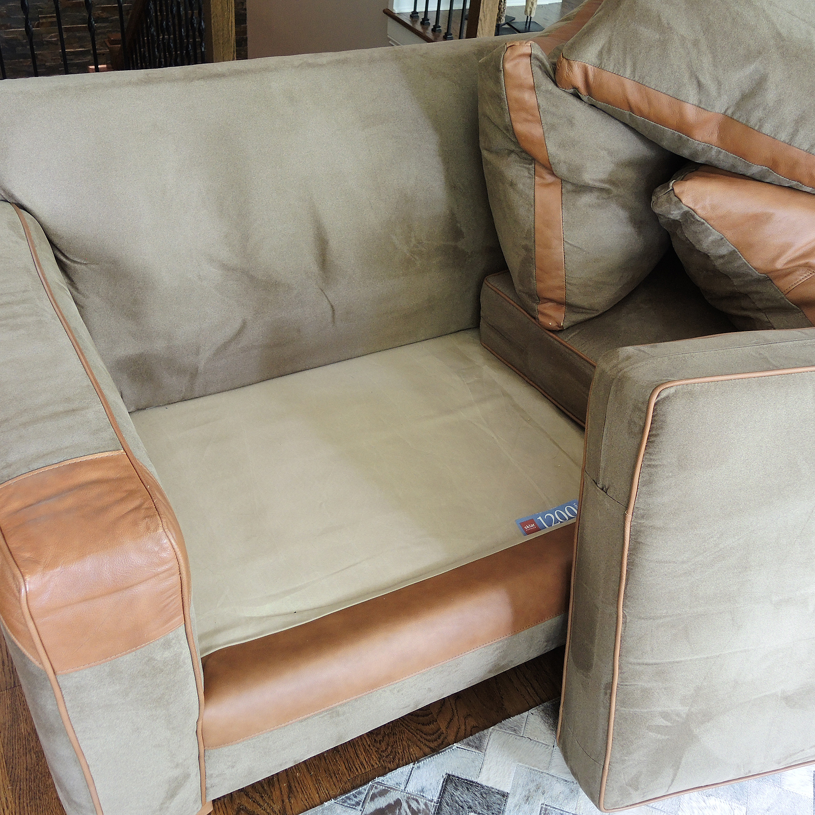 Sklar Peppler 1200 SL Series Microfiber Upholstered ...