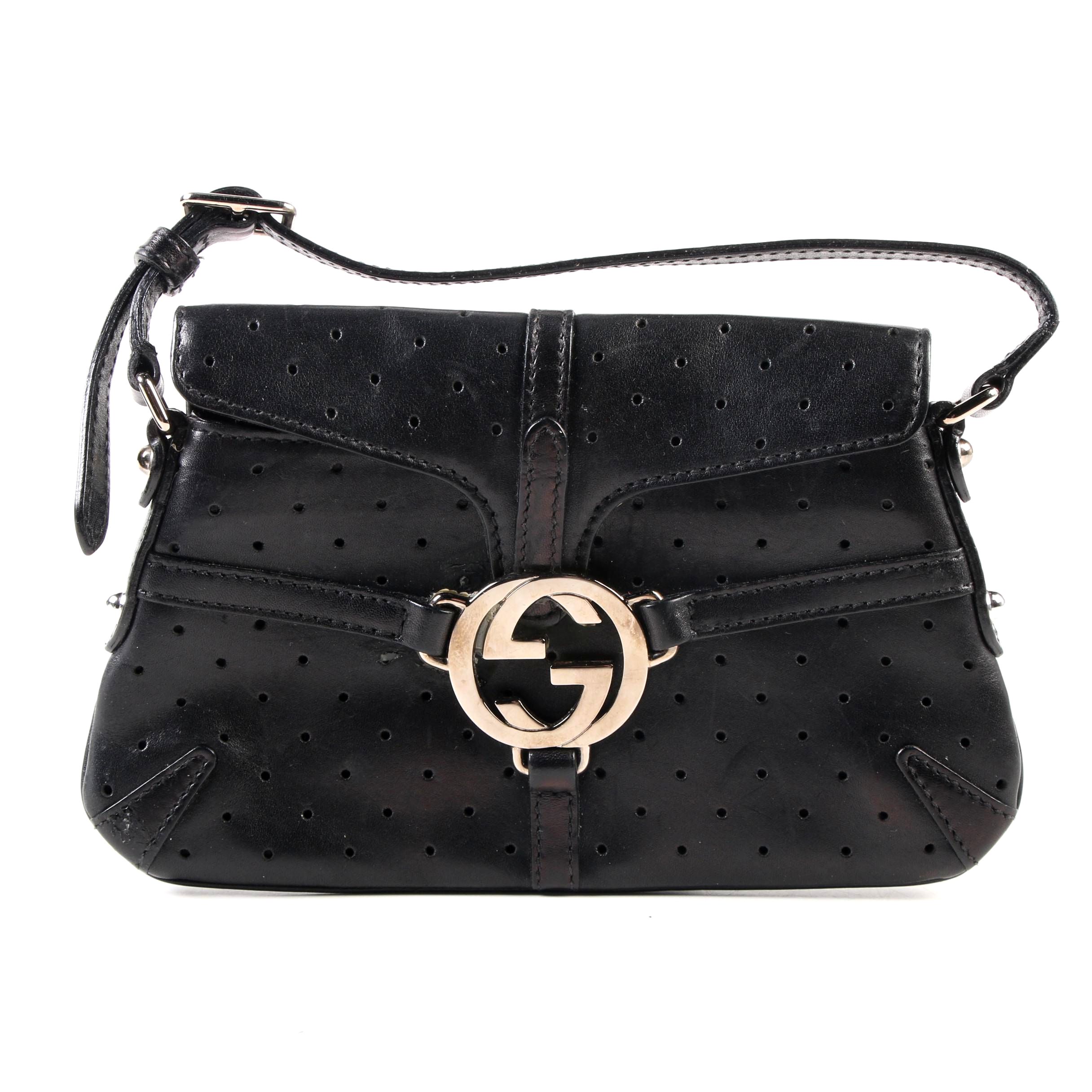 gucci leather mini bag