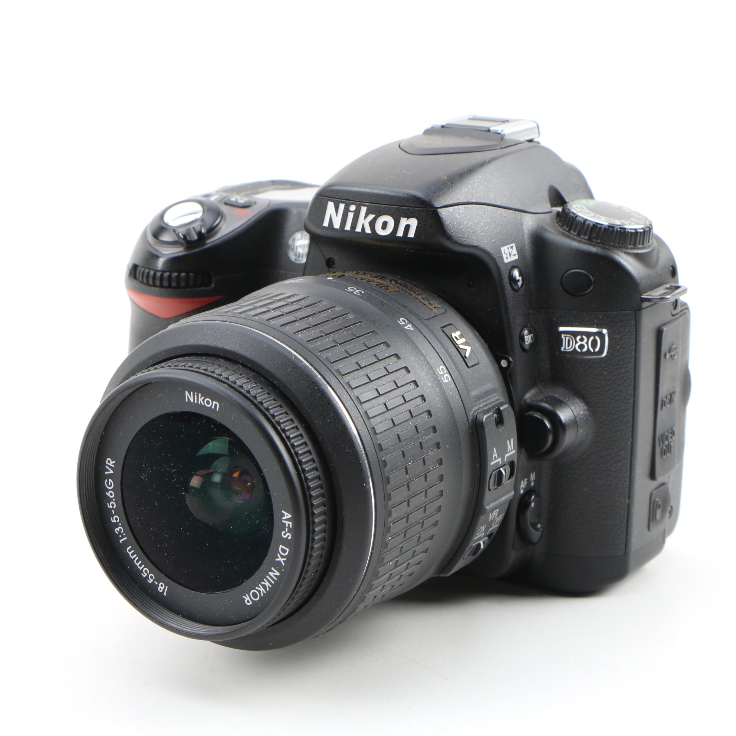 Nikon D80 Digital Camera EBTH