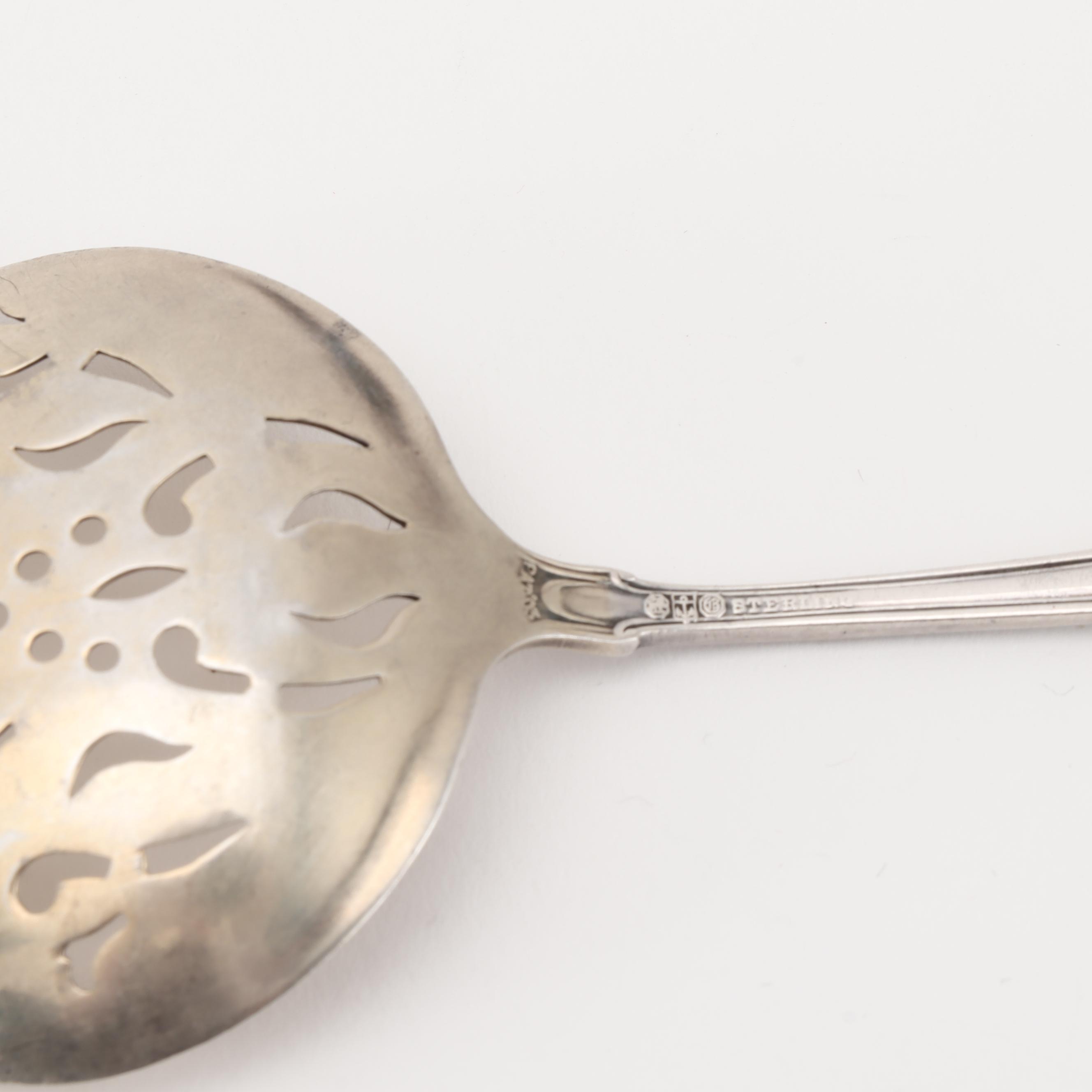 Sterling Silver Specialty Serving Spoons EBTH