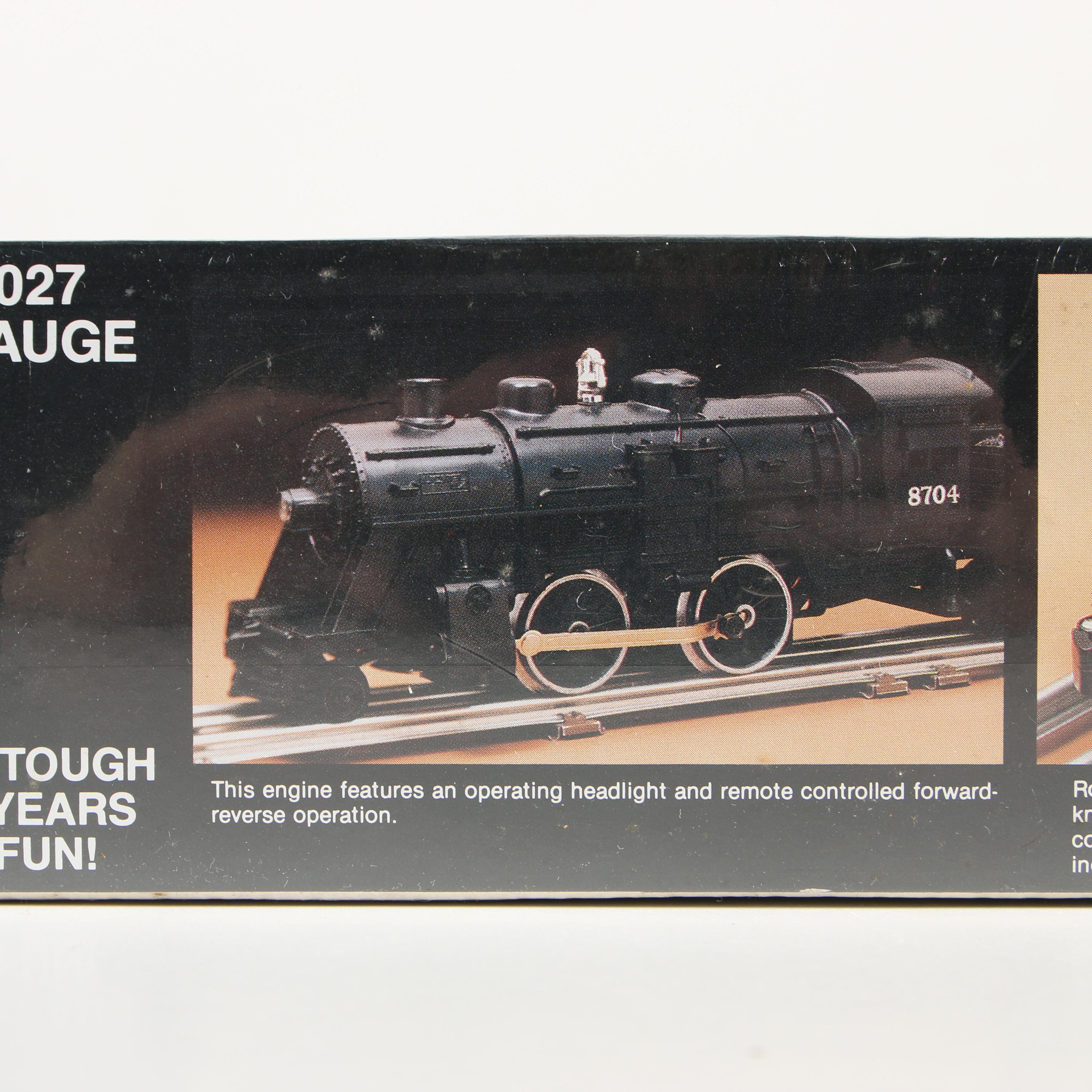 Lionel Micro Racers Express 027 Gauge Electric Train Set, 1989 EBTH