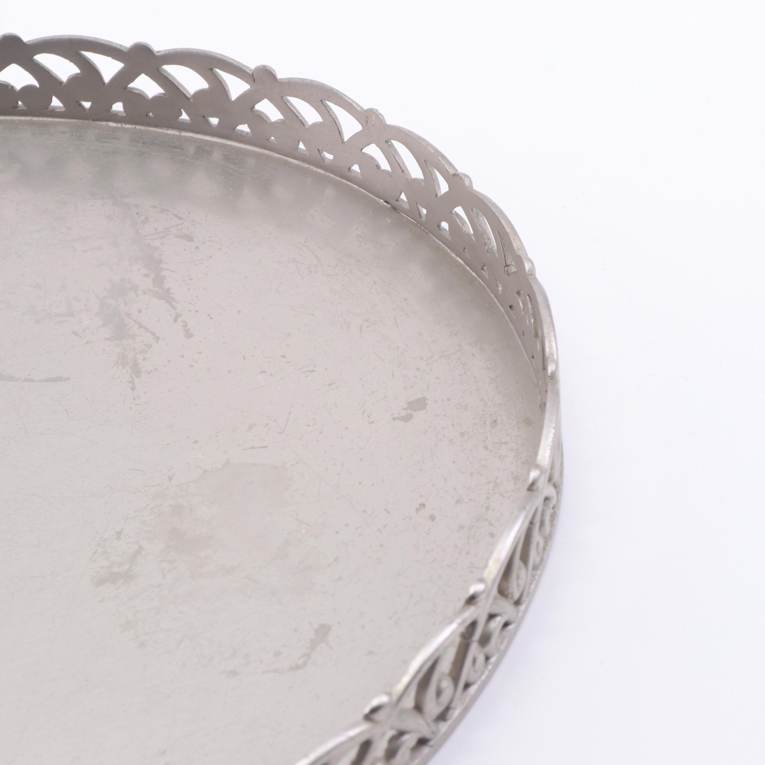 Reed and Barton Pewter Tea and Coffee Set, Mid 20th Century EBTH