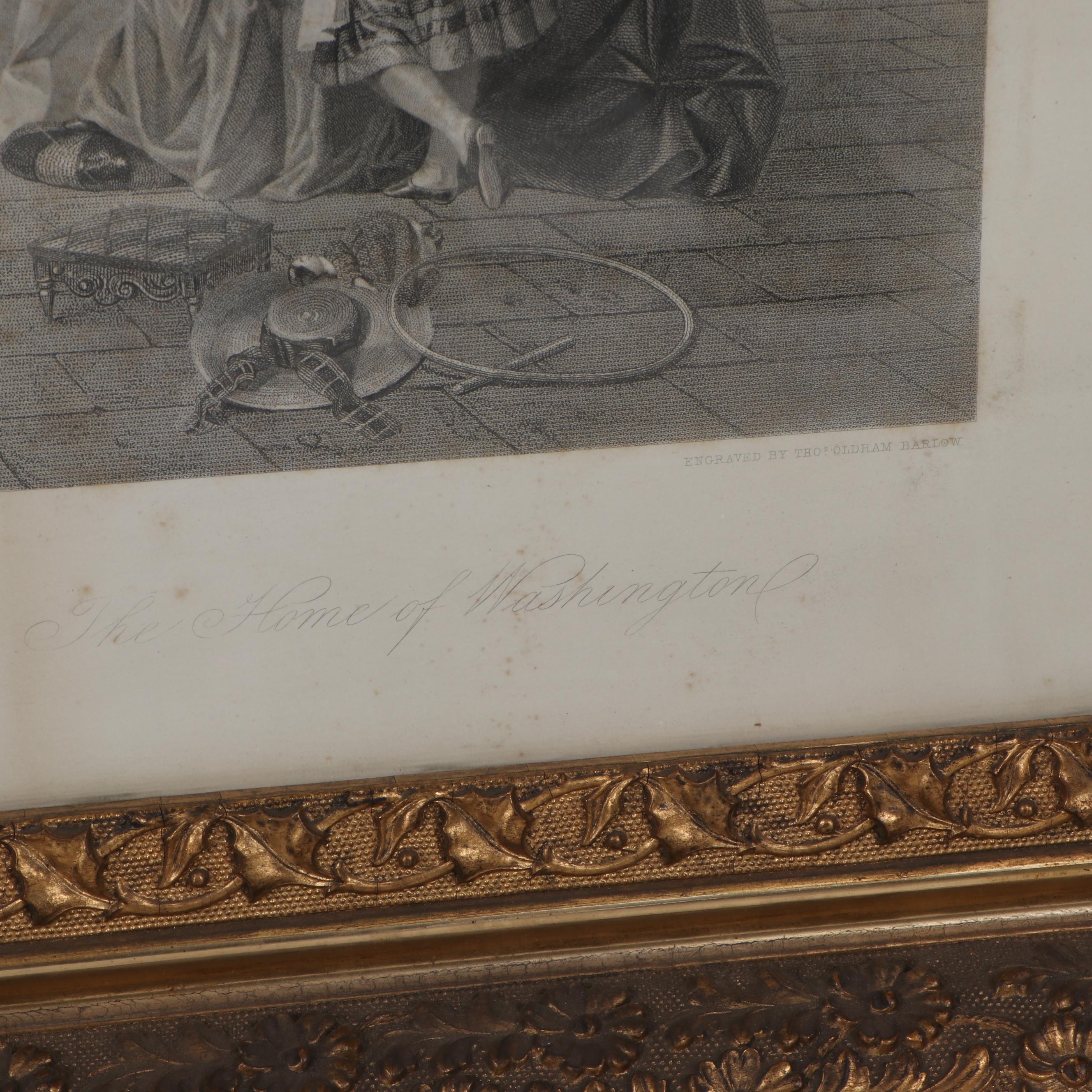 Thomas Oldham Barlow Engraving 