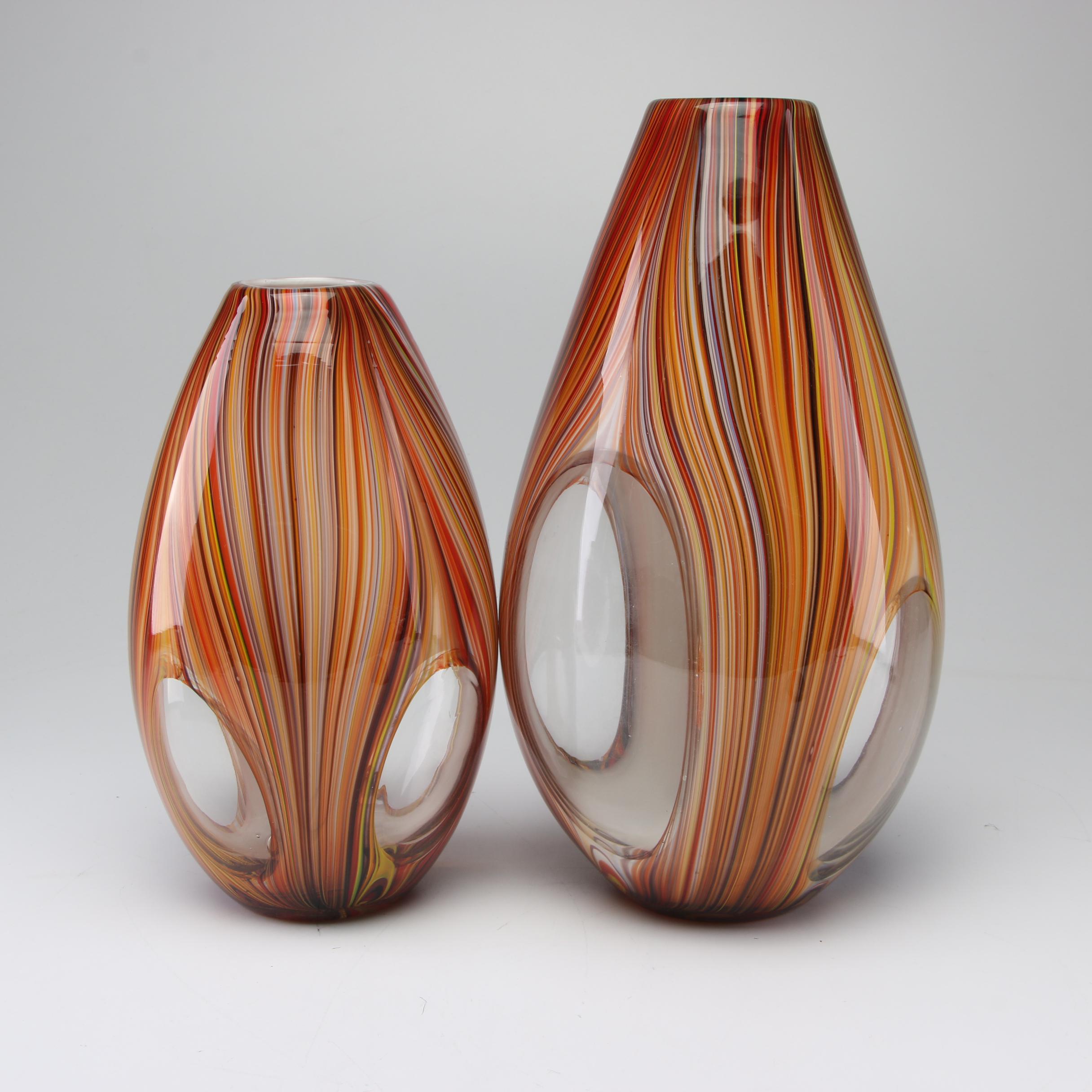 Missoni for Target Art Glass Vases, 21st Century EBTH