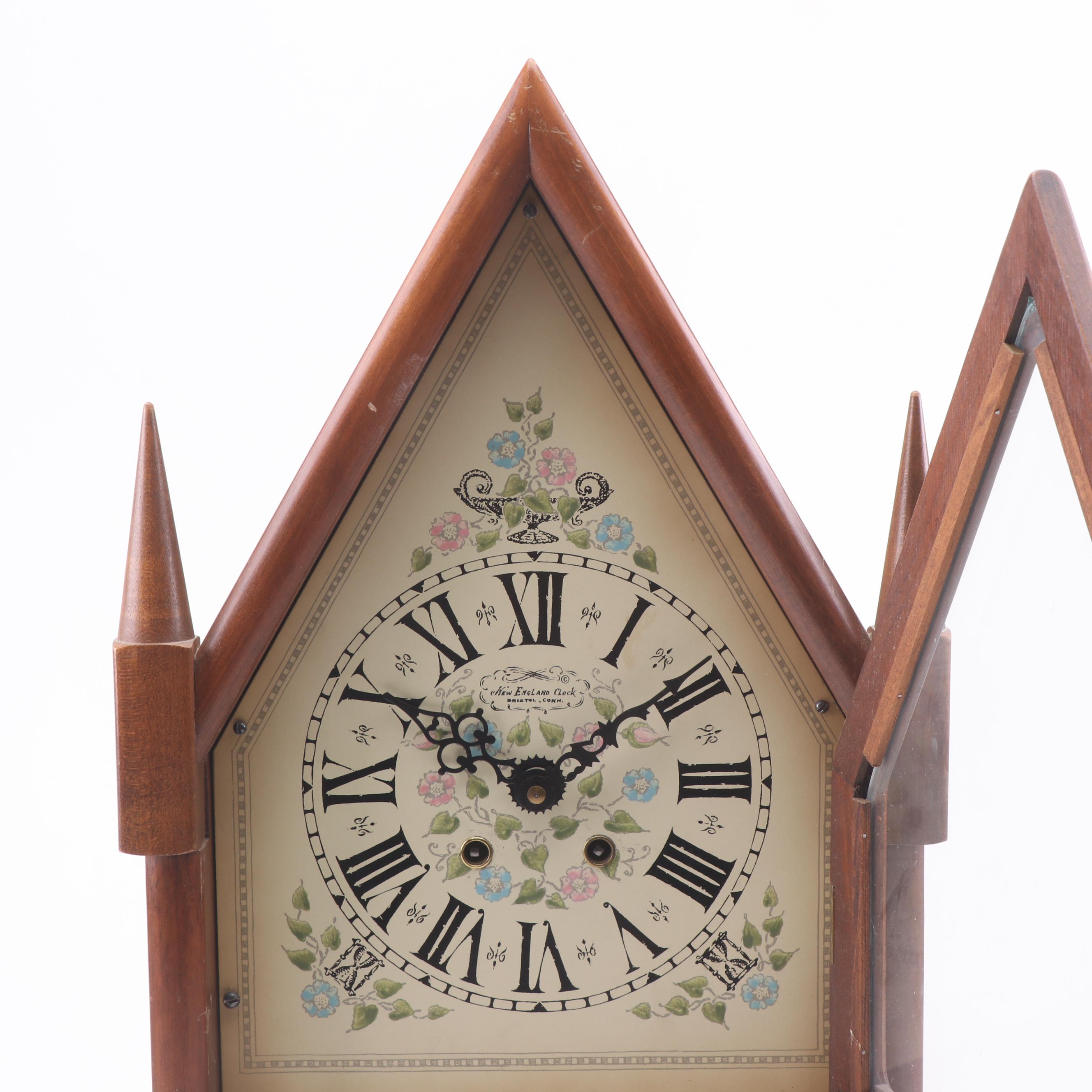 New England Clock Company Pendulum Steeple Clock EBTH