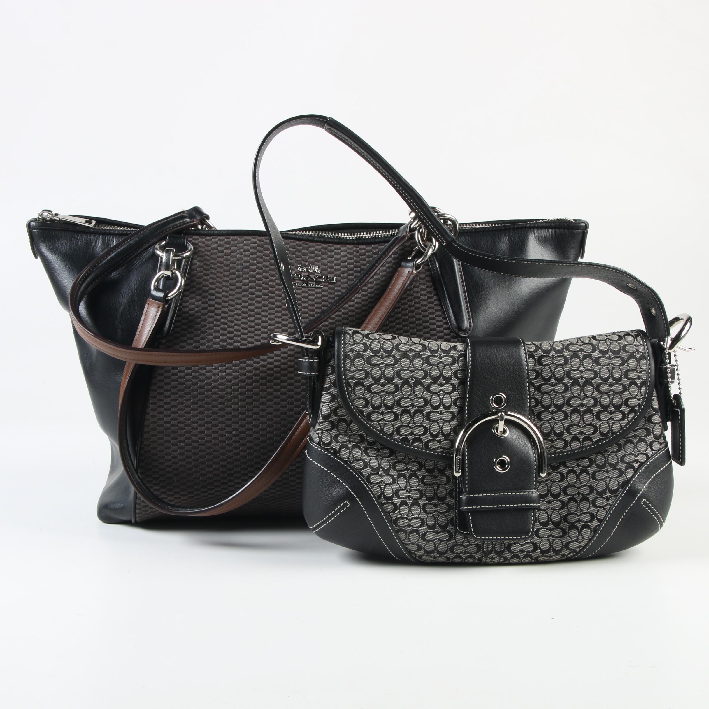 coach tote shoulder bolsa