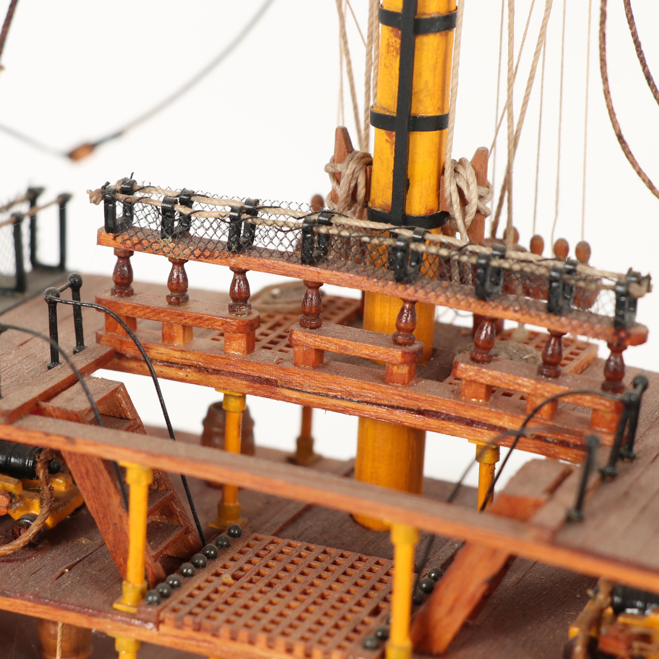 Model Ship Cross Section Diorama EBTH