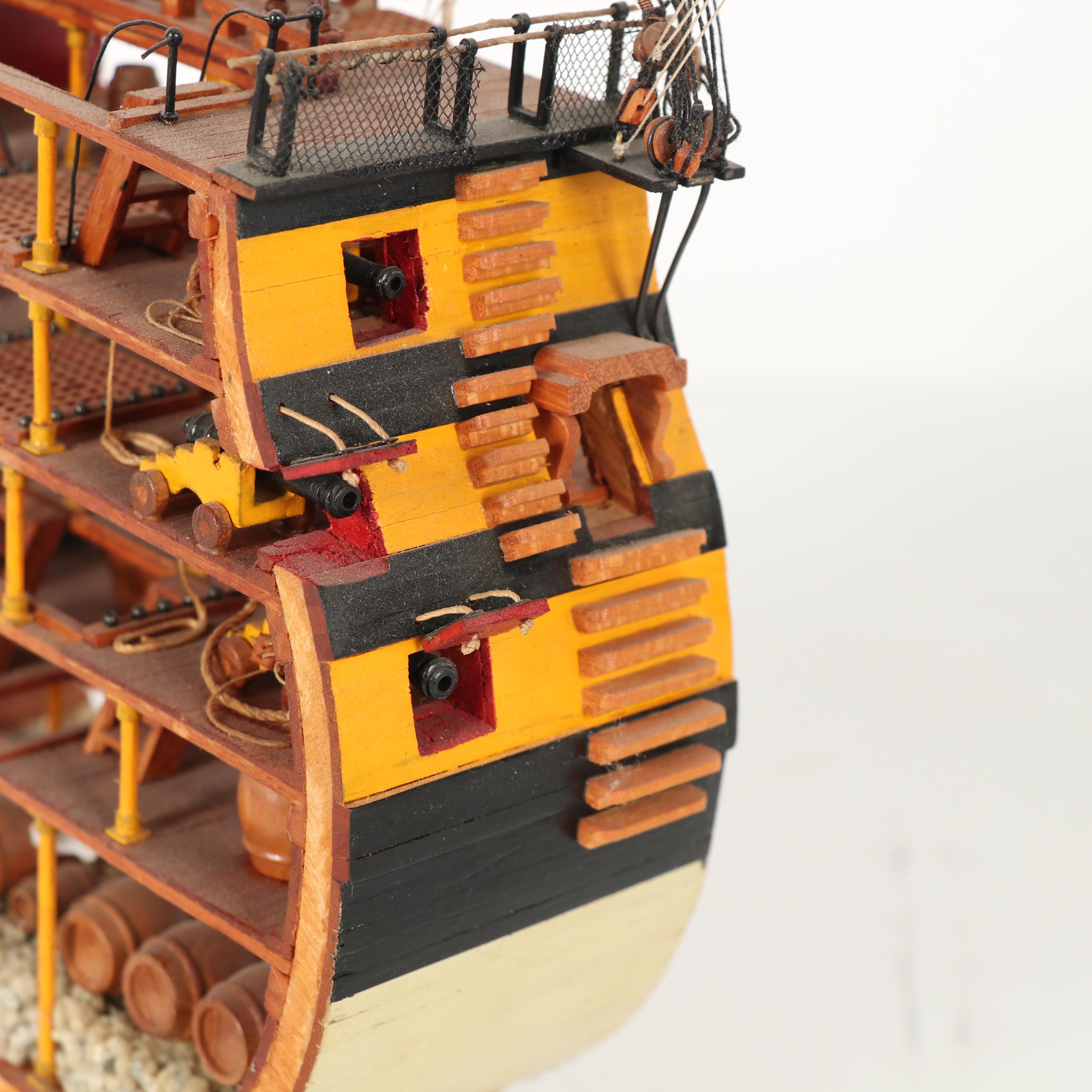 Model Ship Cross Section Diorama EBTH