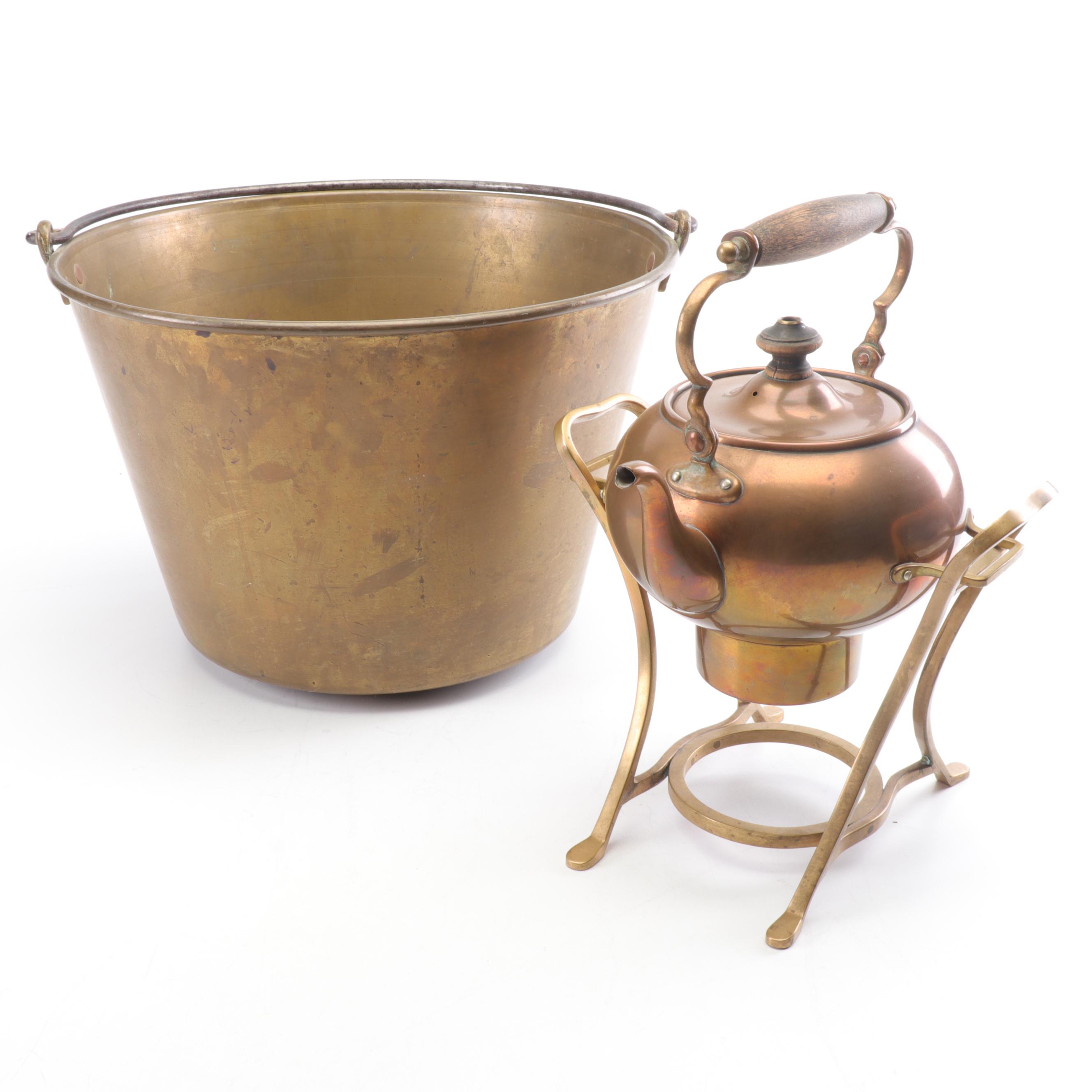 bronze electric kettle