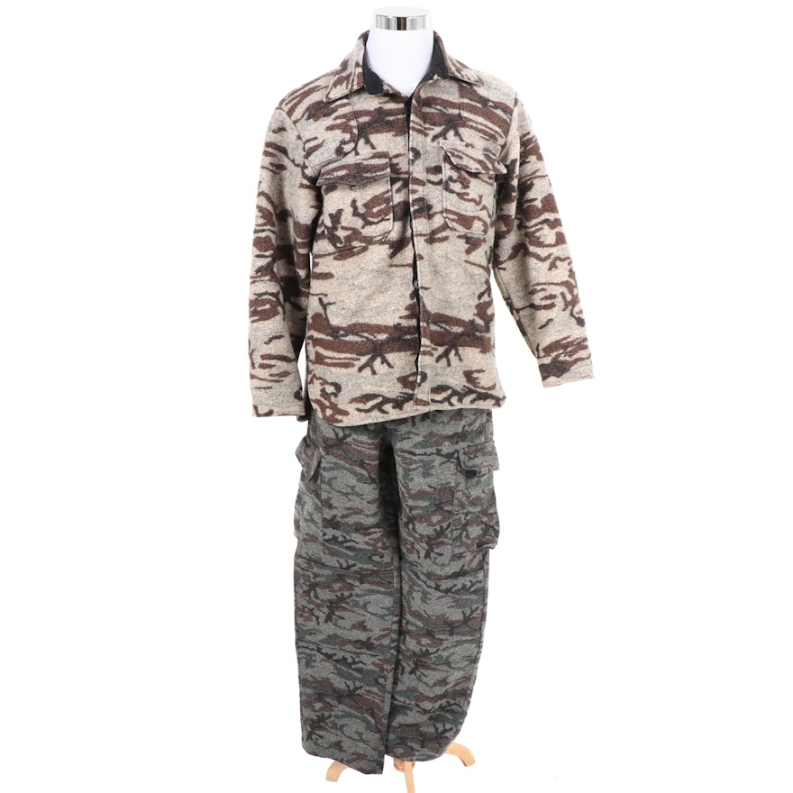 King Of The Mountain Omnitherm Wool Camo Outfit Ebth