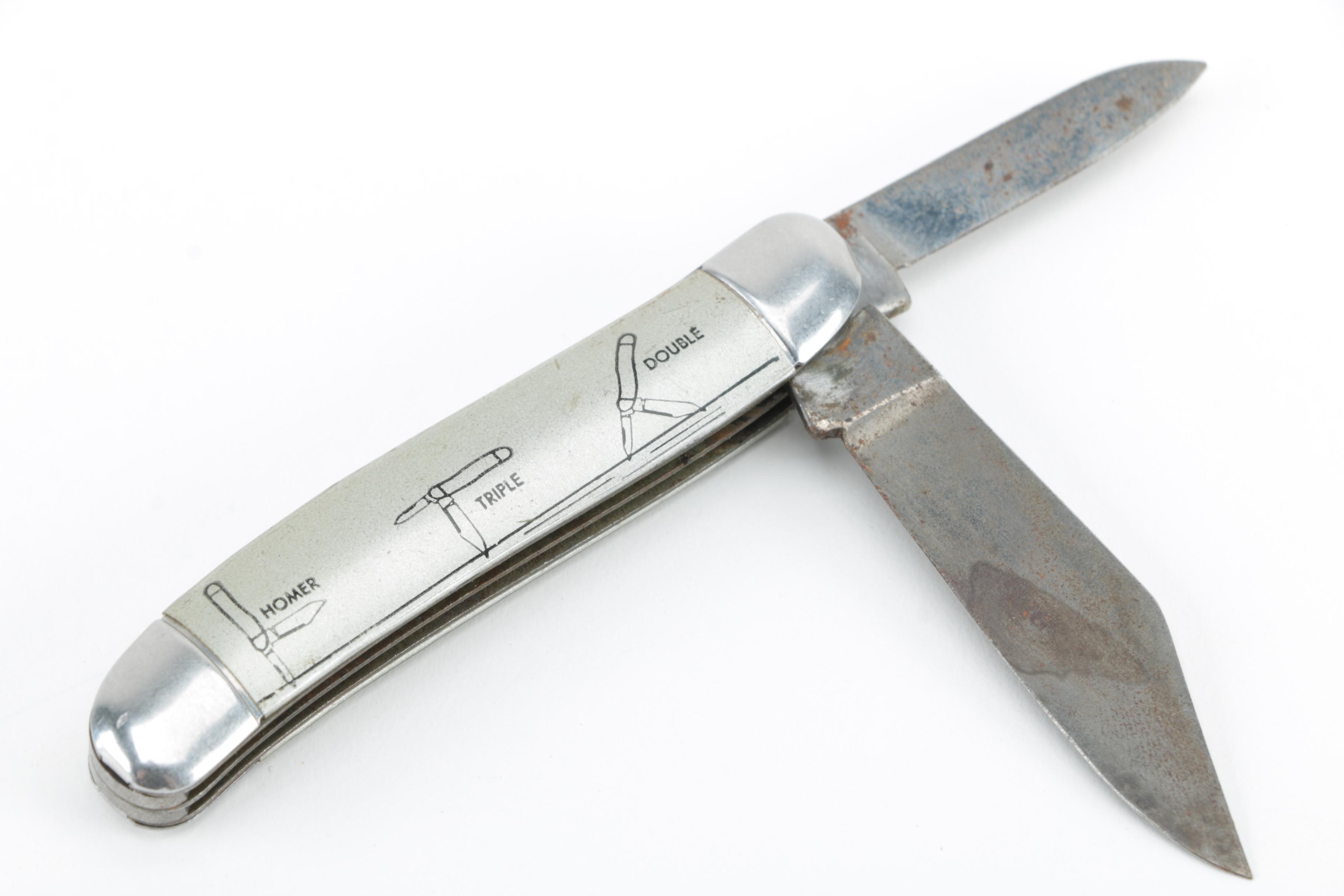 Jackmaster Baseball Knife and Other Folding Pocket Knives, Vintage EBTH