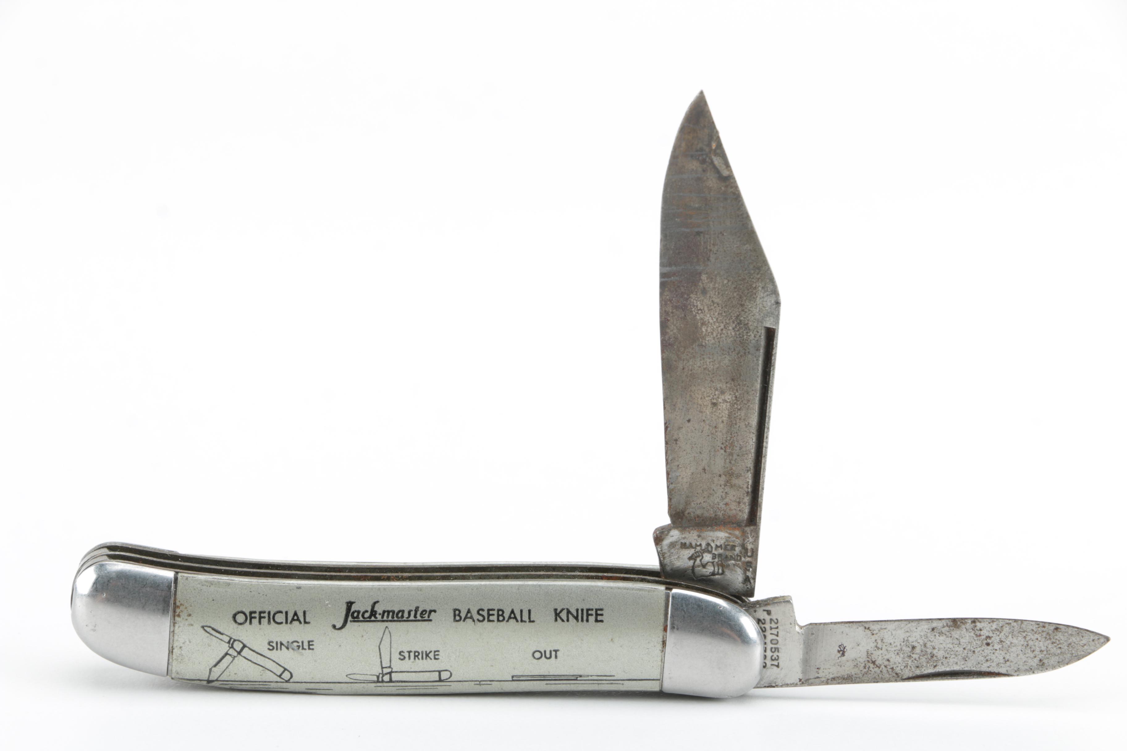 Jackmaster Baseball Knife and Other Folding Pocket Knives, Vintage EBTH