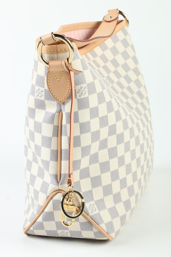 Louis Vuitton Damier Azur Delightful Hobo PM For Sale at 1stDibs