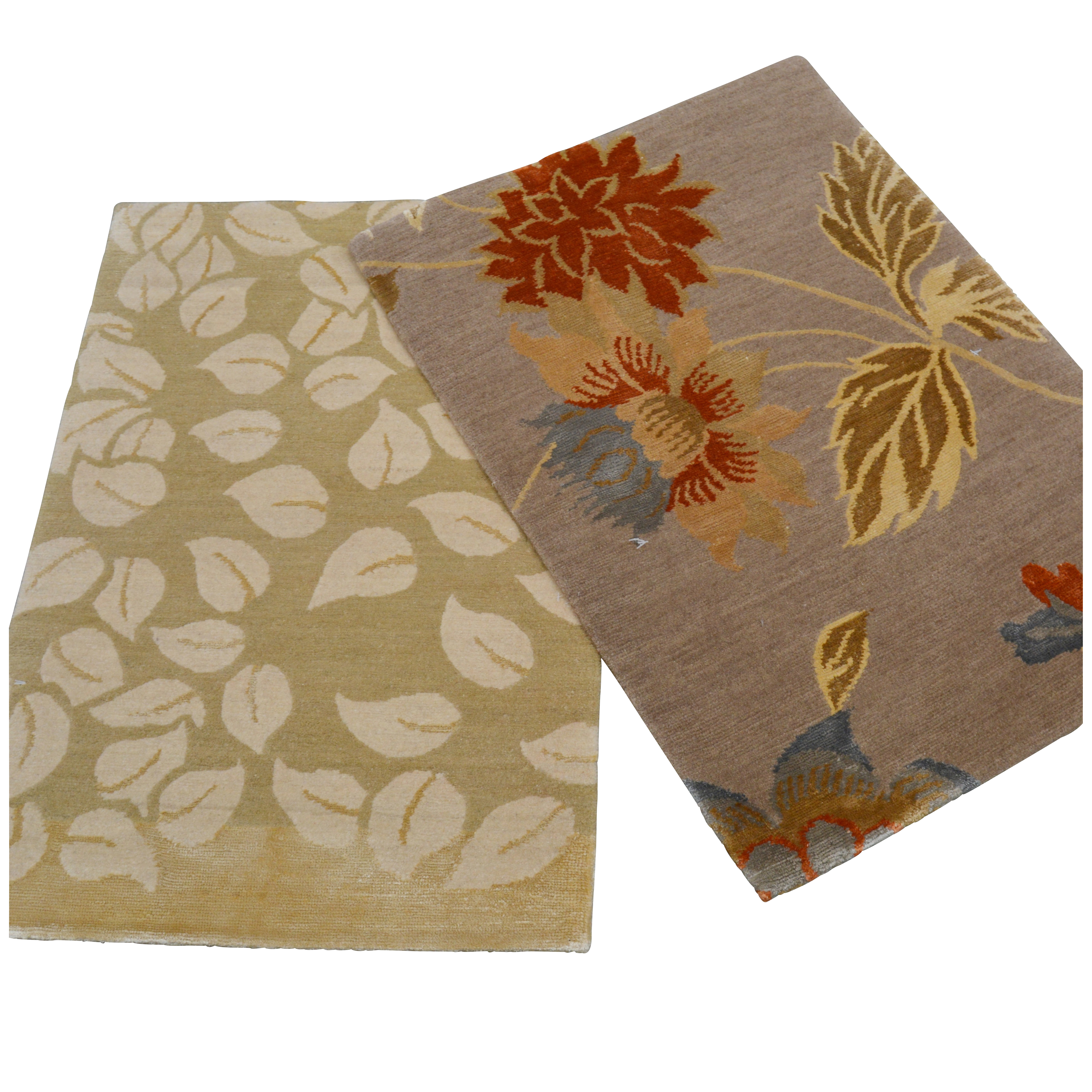 HandKnotted Nepalese Tibetan Wool and Silk Blend Rugs from The Rug