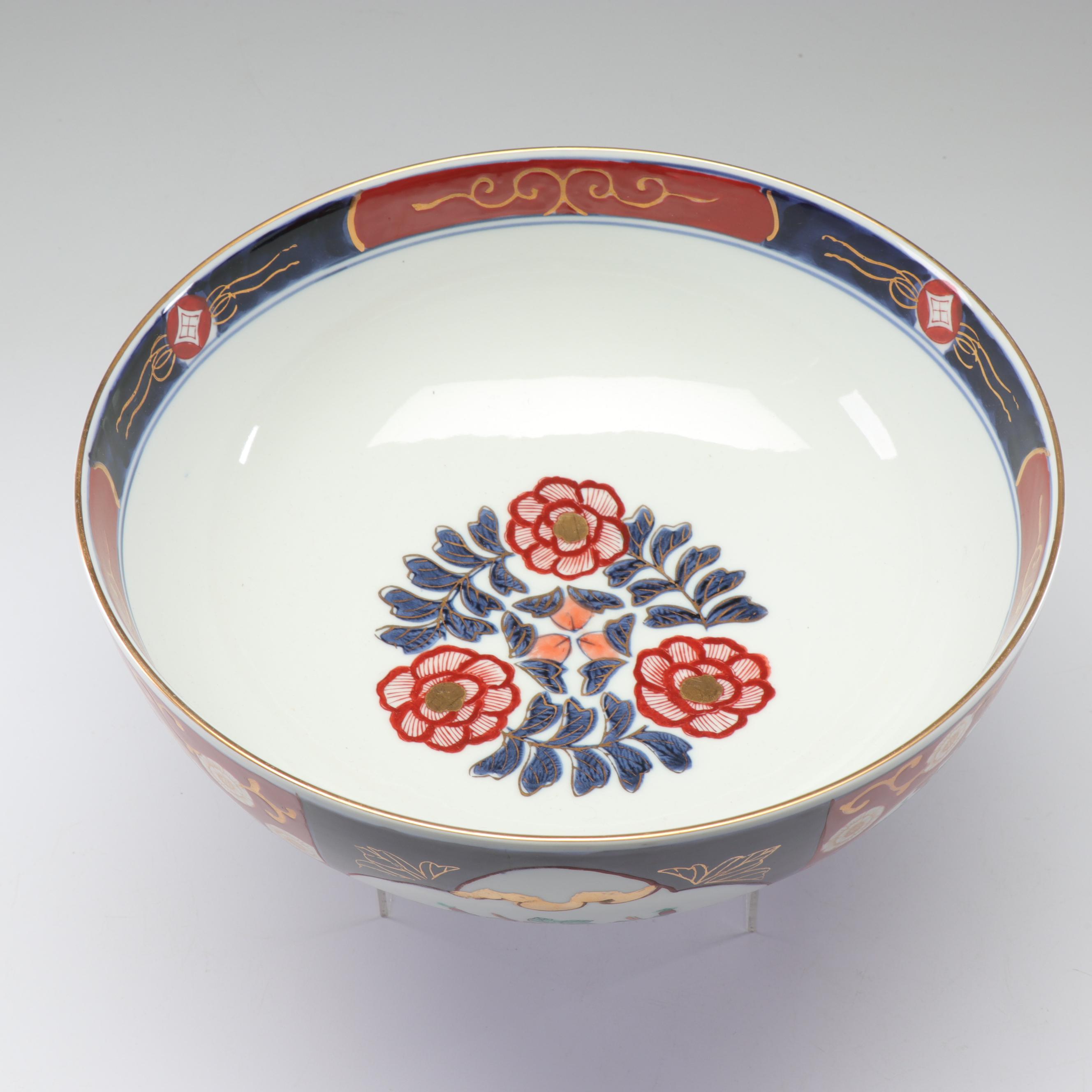 Japanese Ceramic Bowls Featuring Gold Imari Hand Painted Serving Bowl   1559151704927 216465aec97767e19f919ad341d694a261fa663f2fb888746774e7848d766a27.JPG