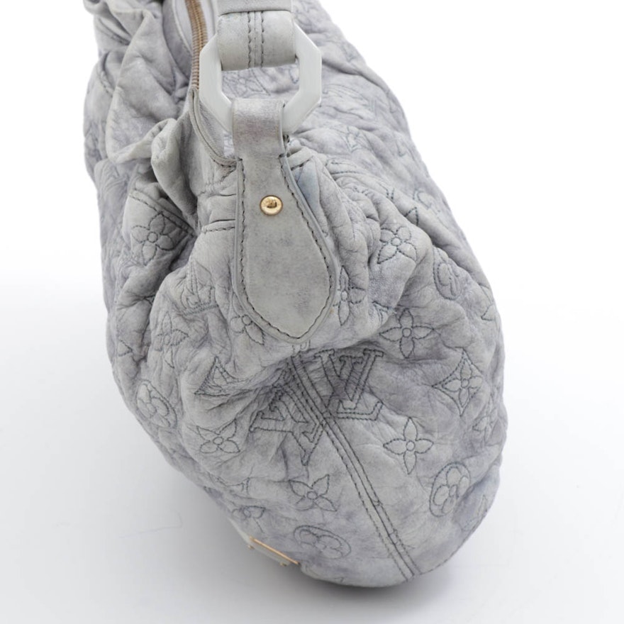 Louis Vuitton Monogram Stitched Lambskin Olympe Nimbus PM Shoulder Bag | EBTH
