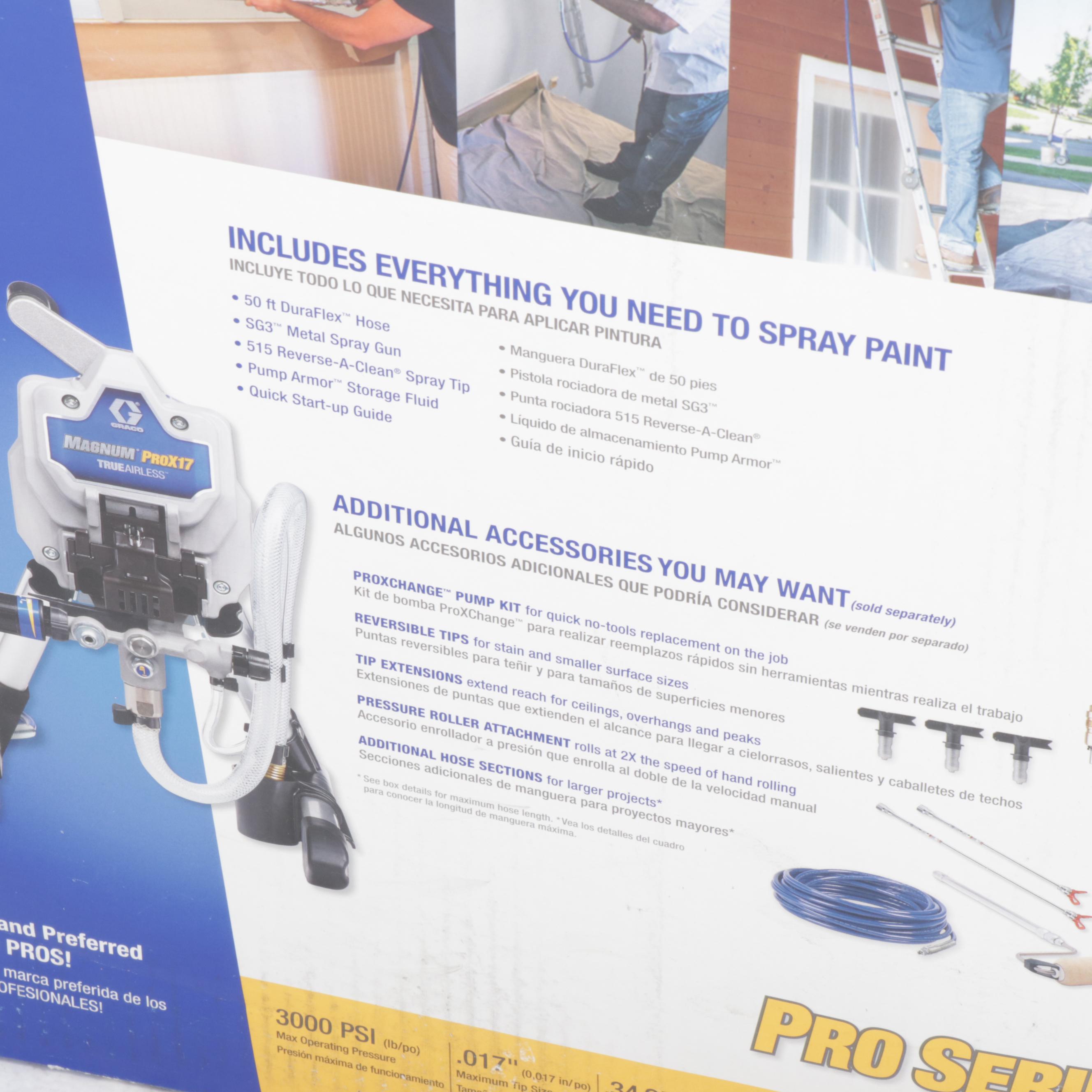 Graco Magnum ProX17 True Airless Paint Sprayer EBTH