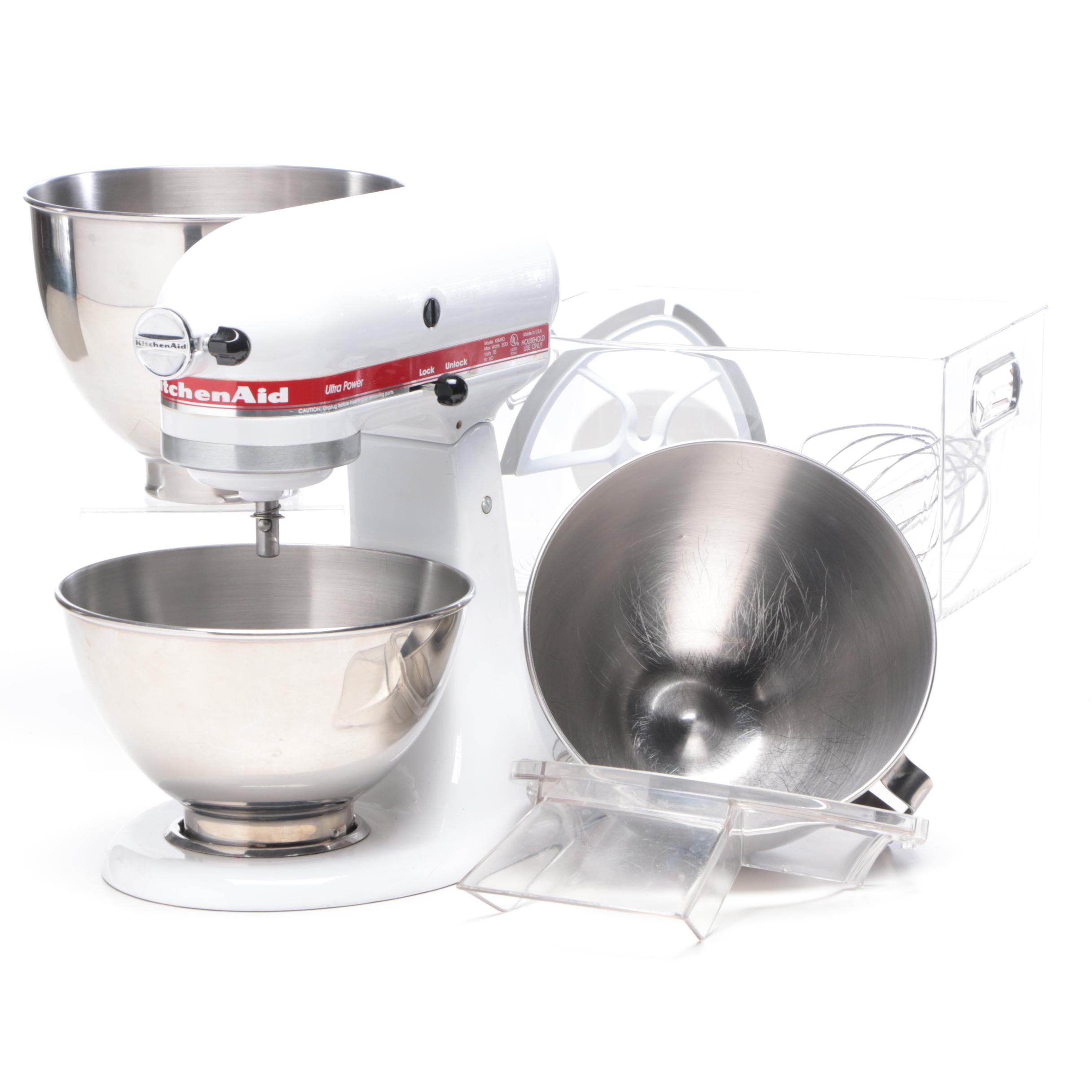 KitchenAid Ultra Power Model KSM90 Mixer With Bowls And Attachments EBTH   1559232229458 Ea69f7e3ff59a38c0d7eb02070ca17ec4c9797c5b9a454c1a16020764697d1f8.JPG