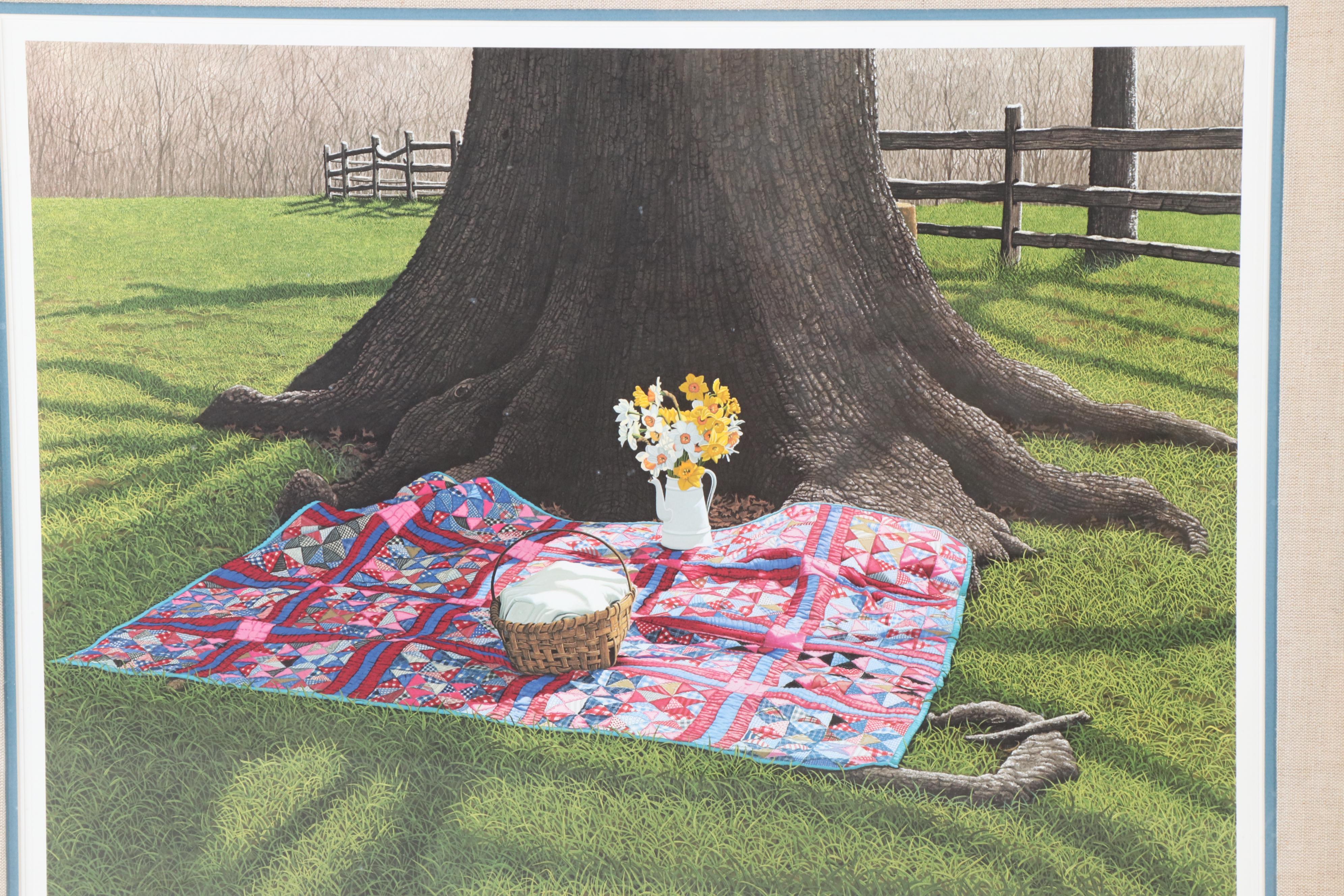 Bob Timberlake Offset Lithograph "Somewhere in Time" EBTH