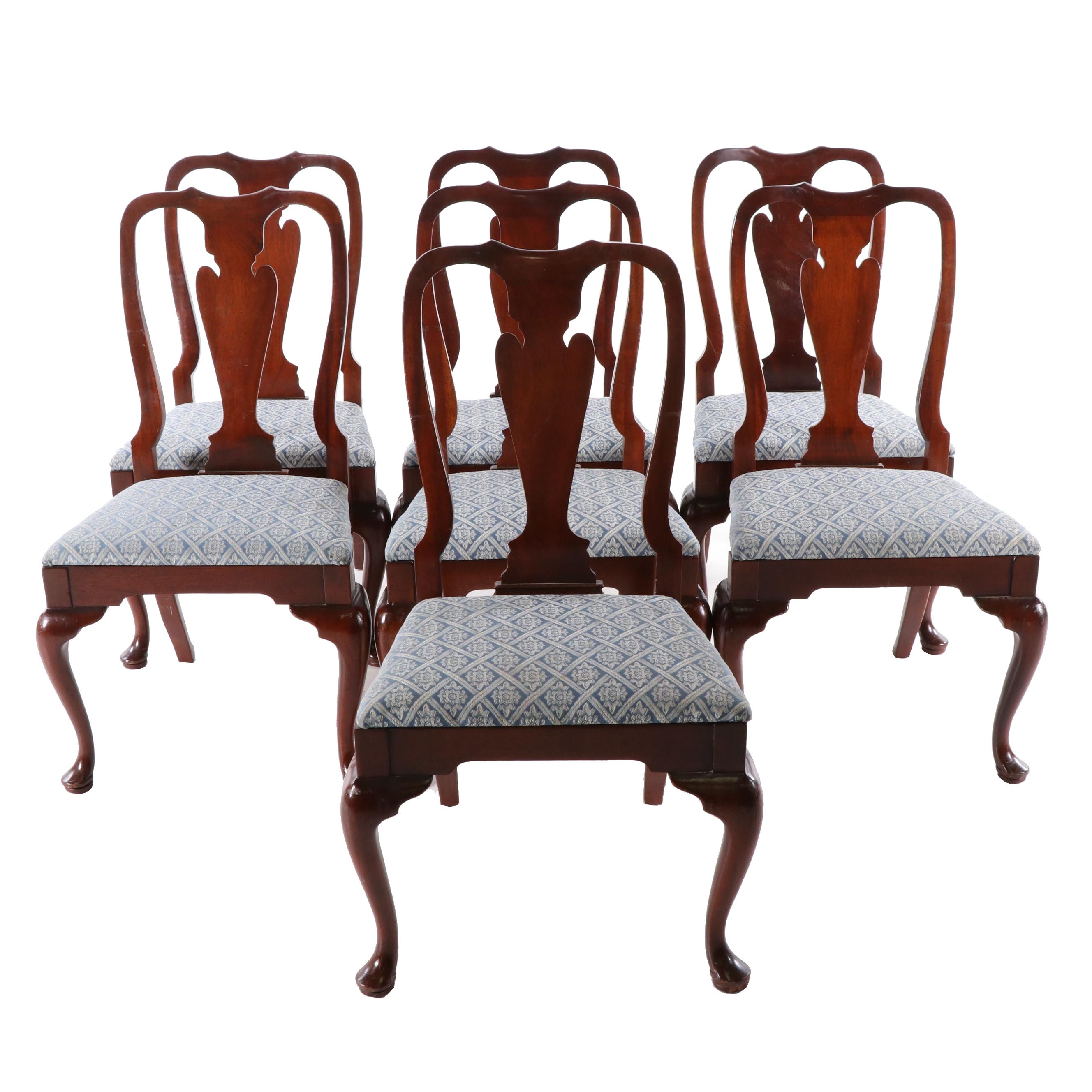Federal Style MahoganyFinish Wood Dining Chairs EBTH