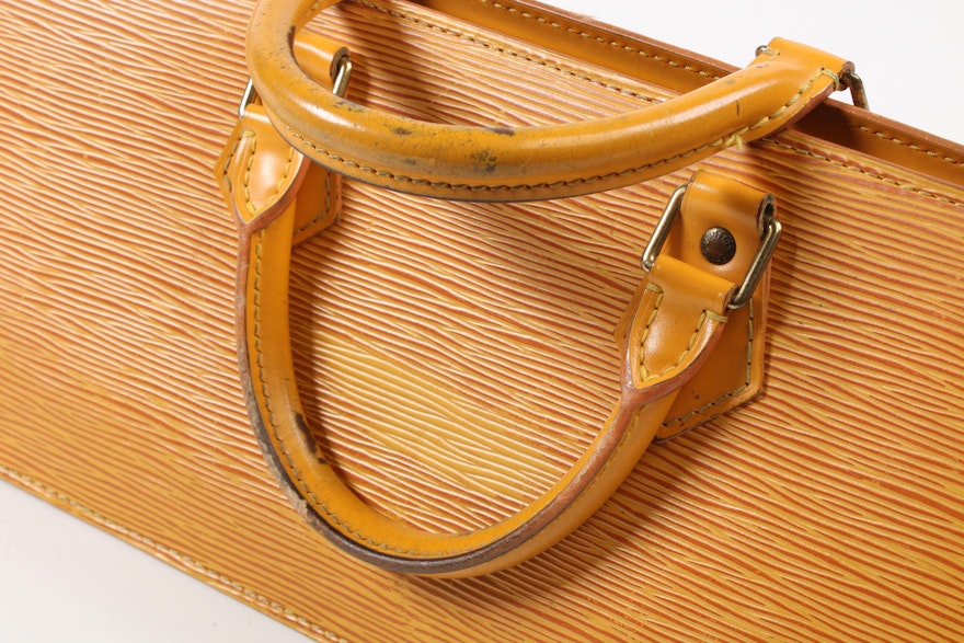 Louis Vuitton Yellow Duffle Bag For Menstrual