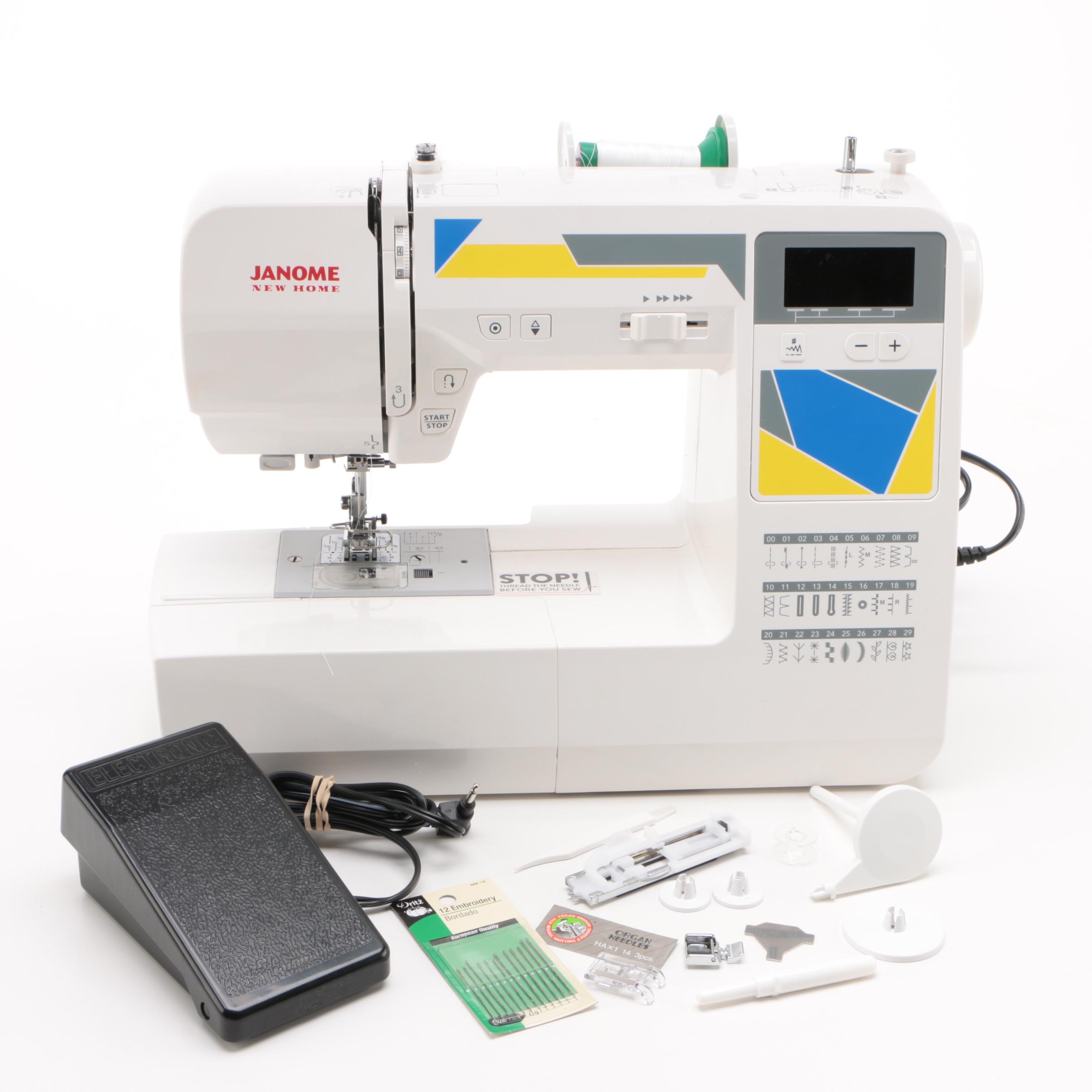 Janome New Home Model 811 Sewing Machine EBTH