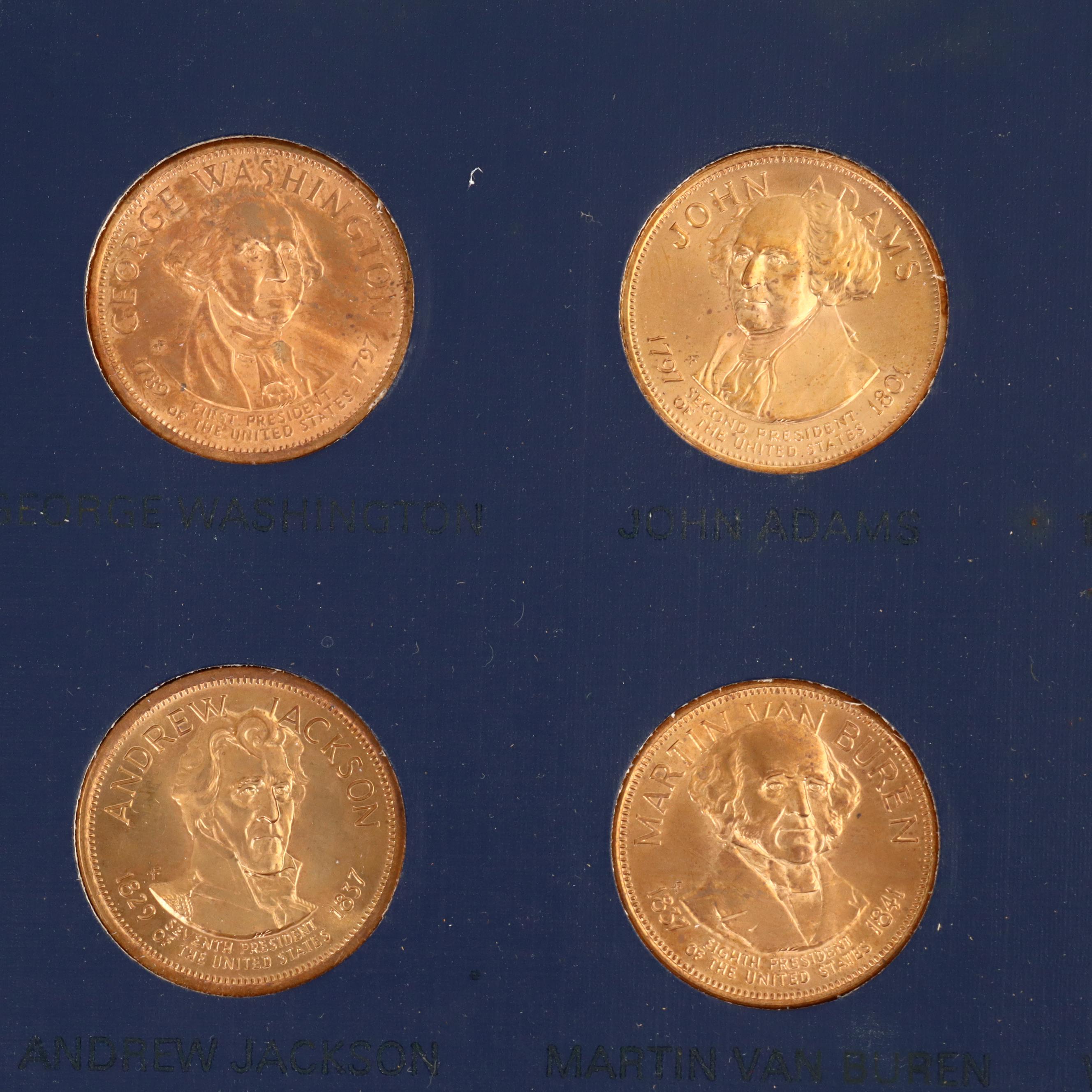 Franklin Mint Presidential Hall of Fame Medal Collection EBTH