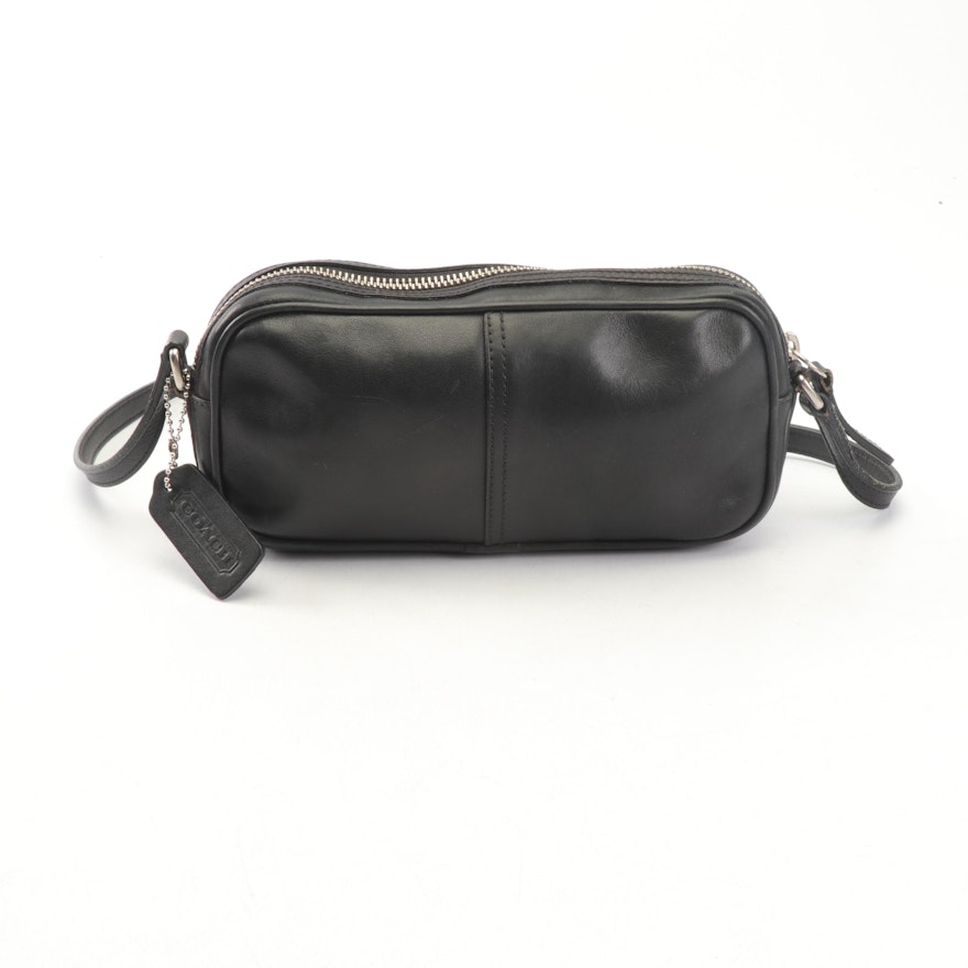Coach Legacy Black Leather Camera Crossbody Bag | EBTH