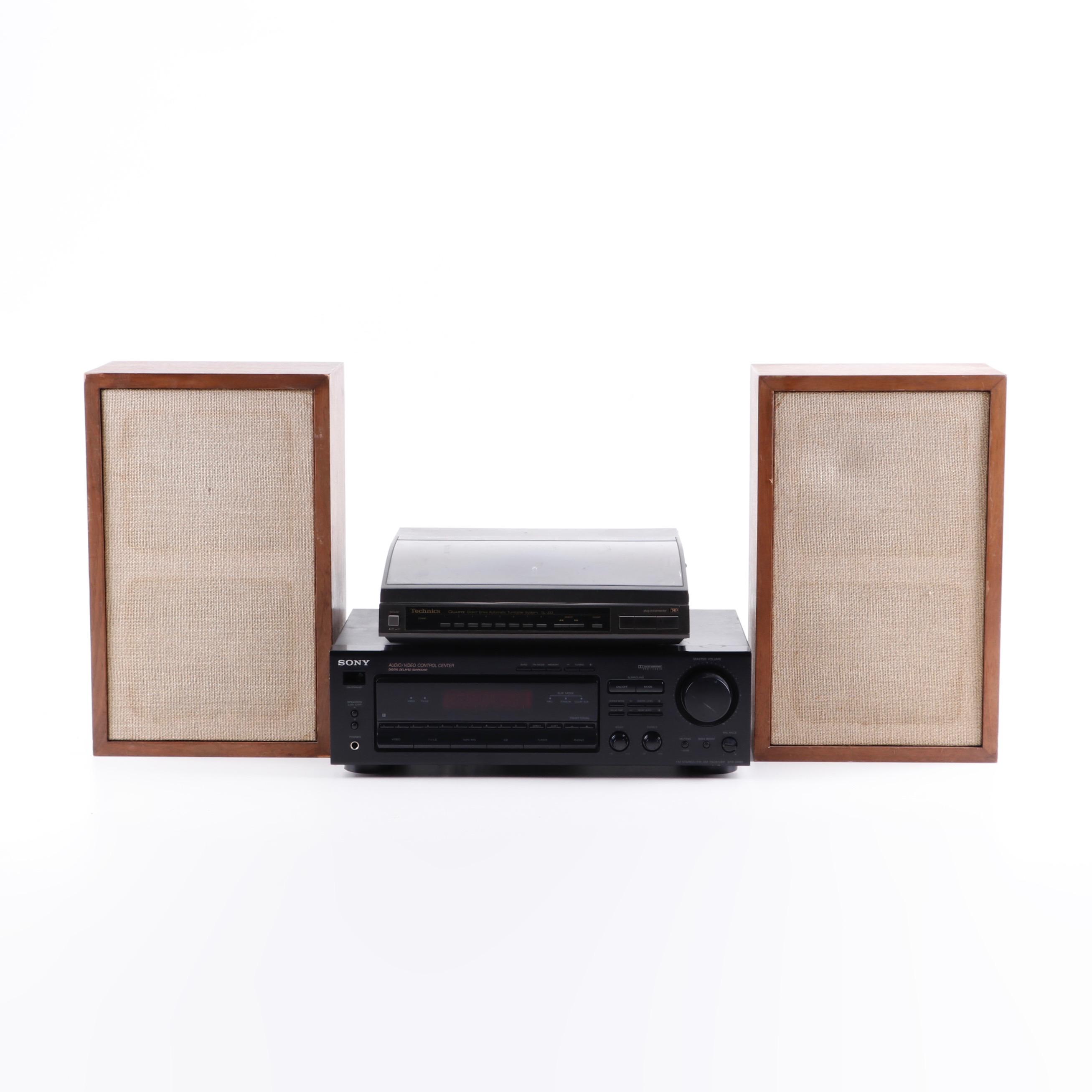 speakers for technics turntable