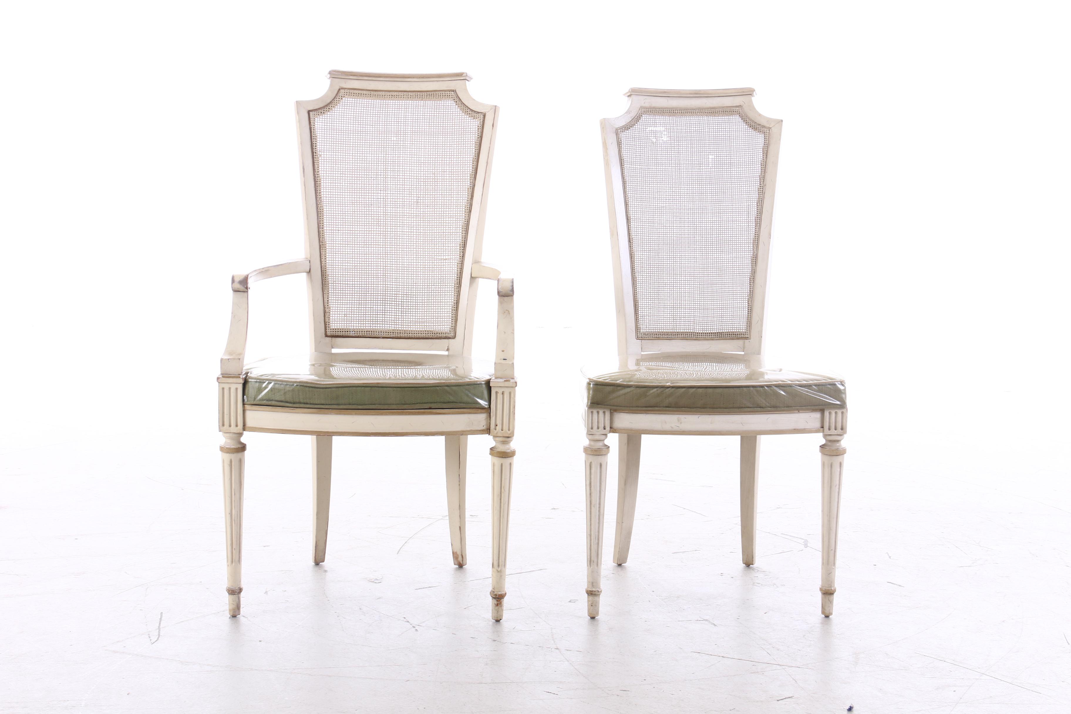 Drexel Regency Style Enterprises Dining Chairs, Late 20th Century EBTH