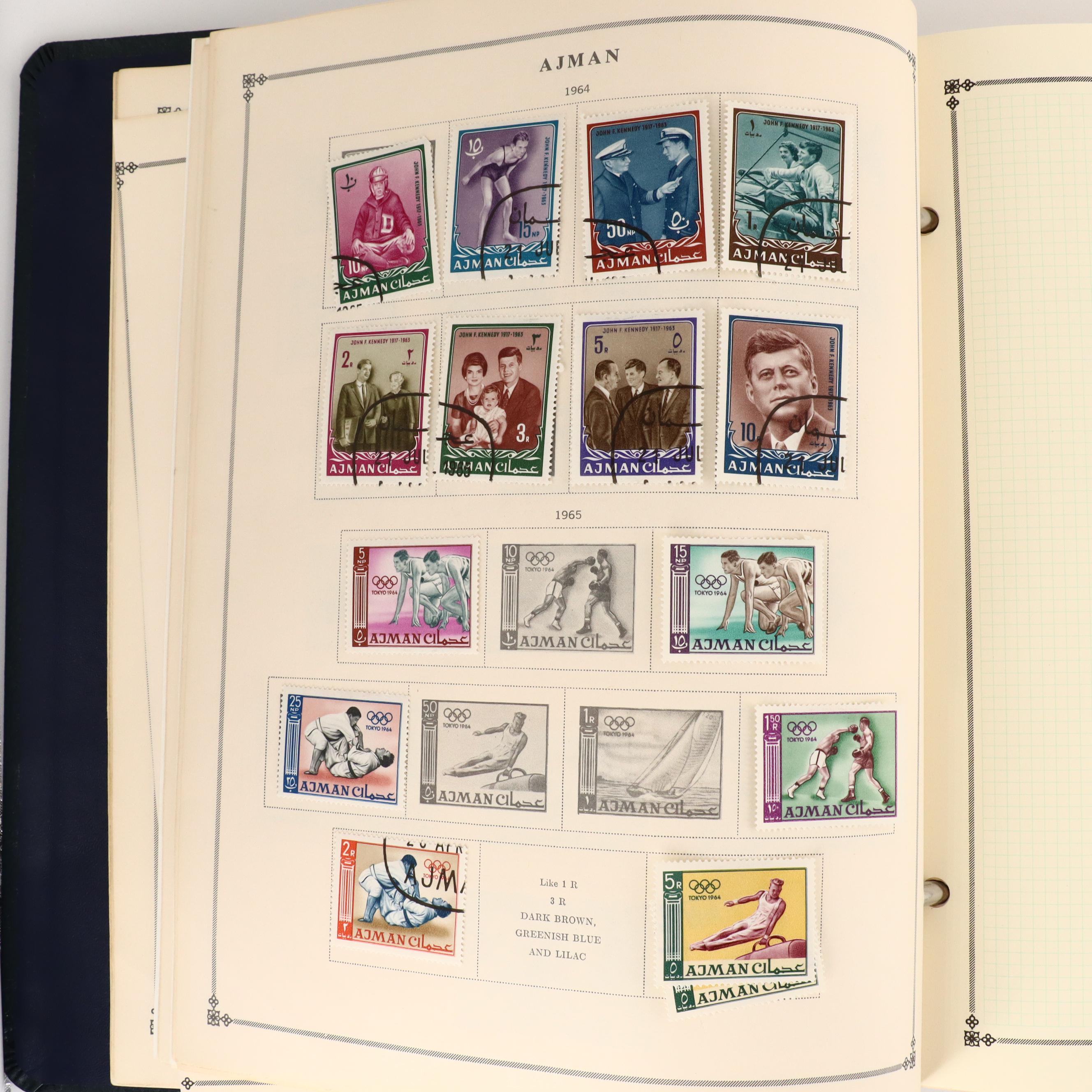 Two International Postage Stamp Albums | EBTH