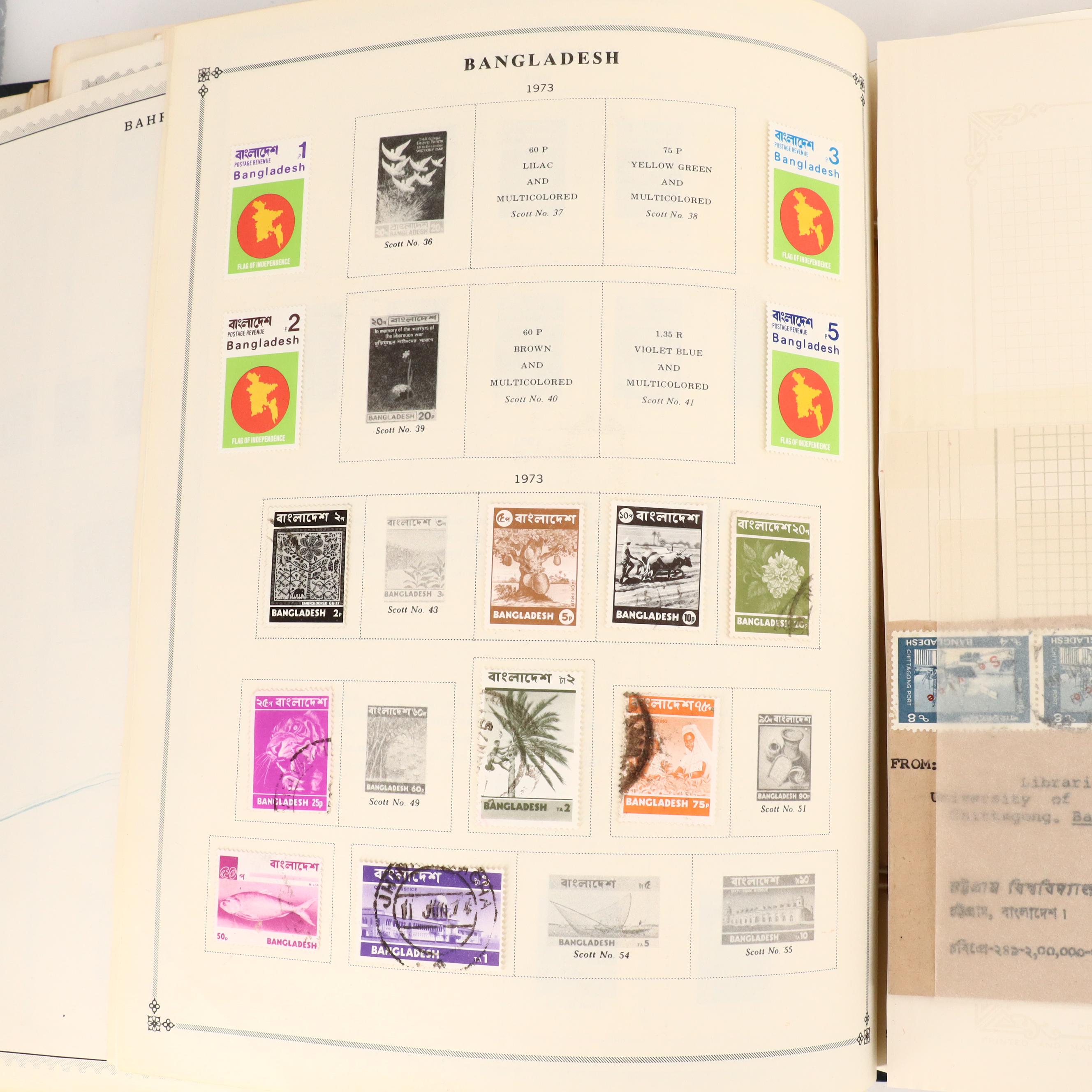 Two International Postage Stamp Albums | EBTH