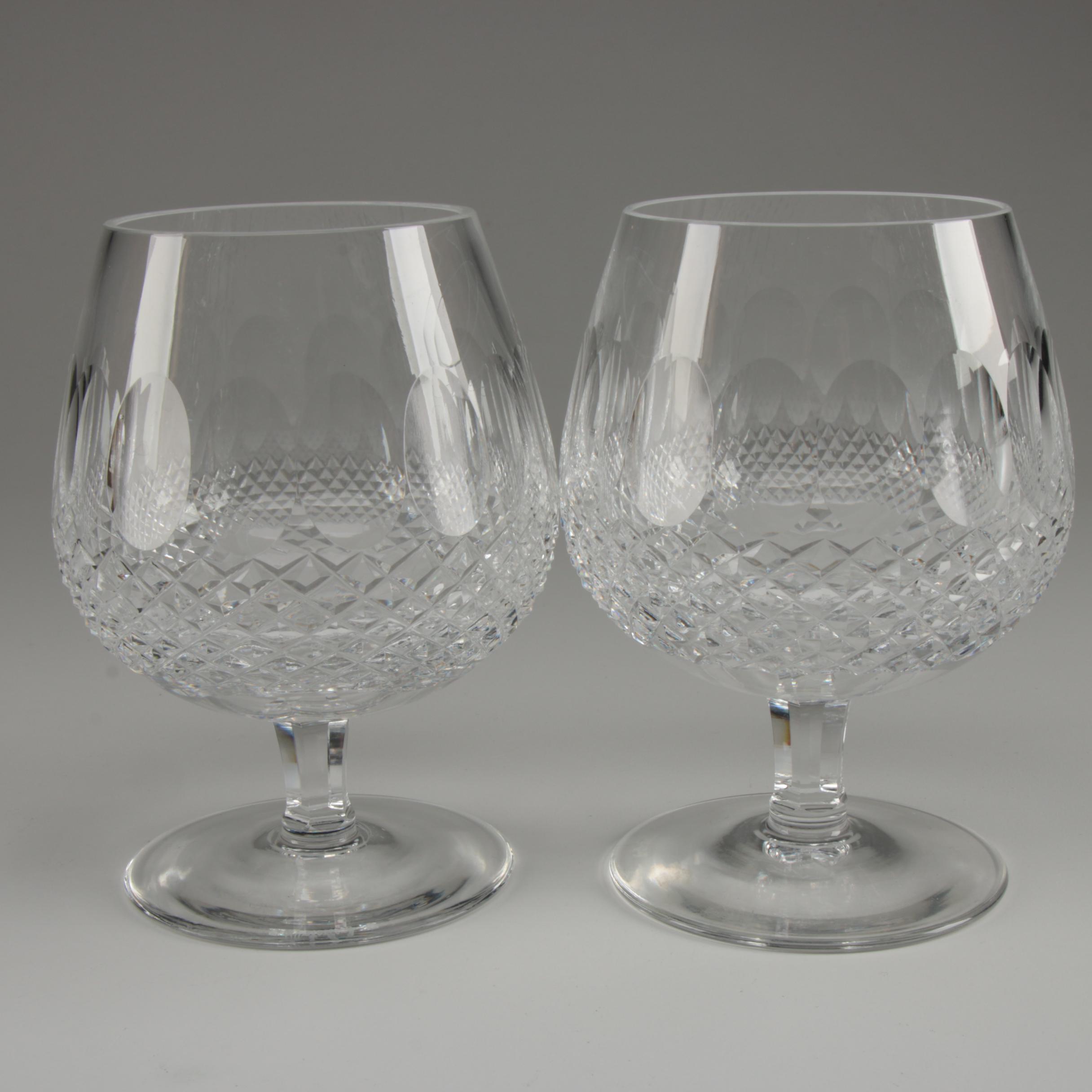 Waterford Crystal "Colleen" Brandy Snifters EBTH