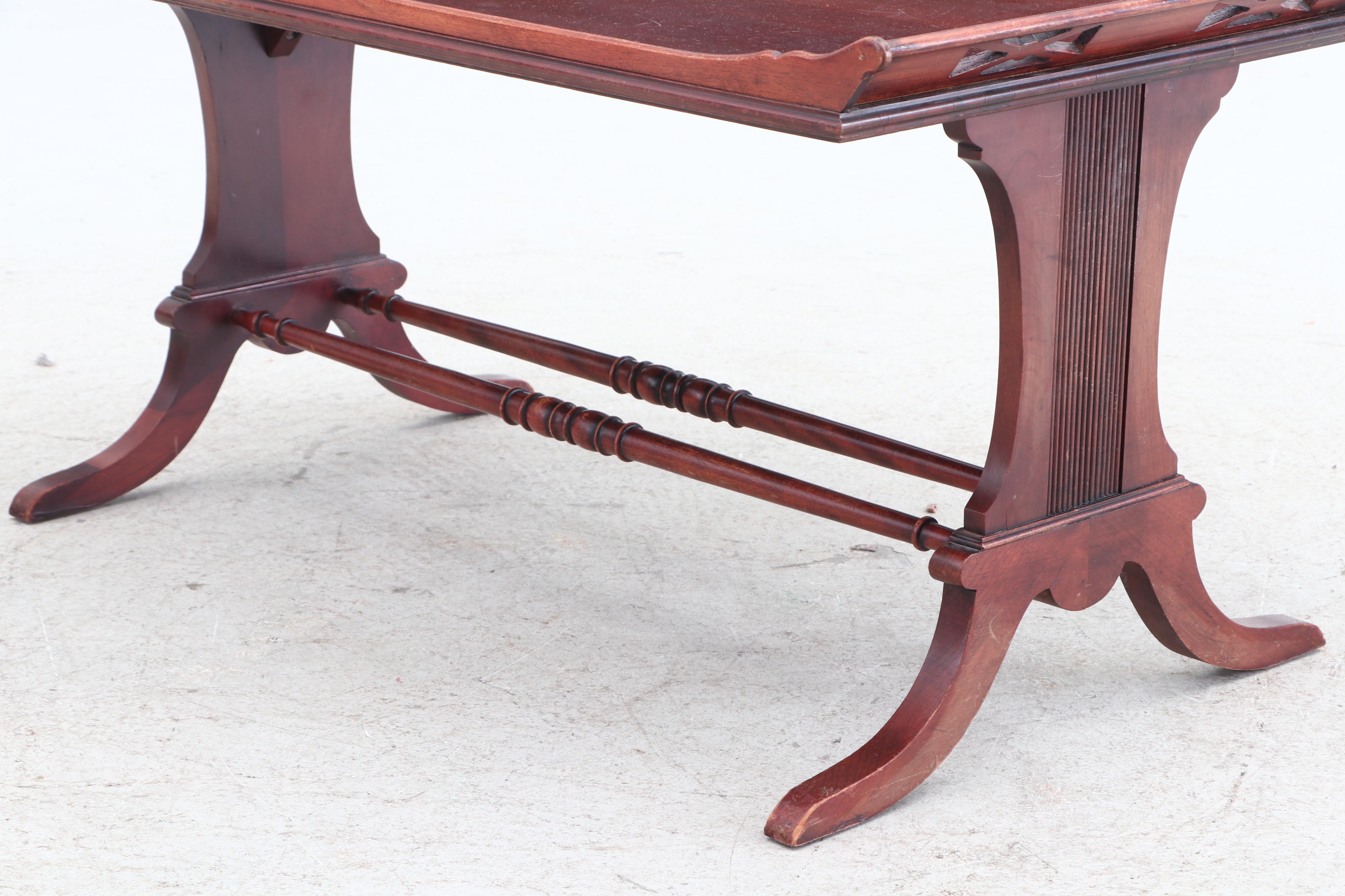 American Furniture Novelty Co. Mahogany Side Table, Circa 1920 EBTH